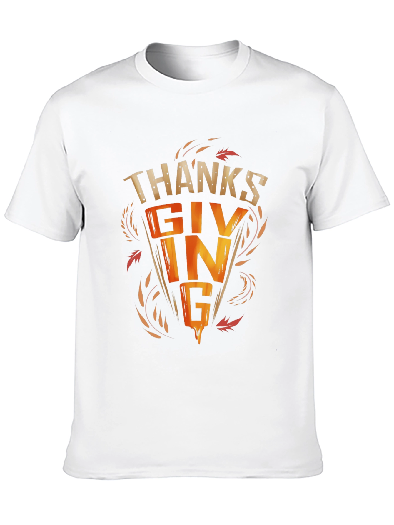 Thanksgiving Graphic Tee - Festive Fall Apparel