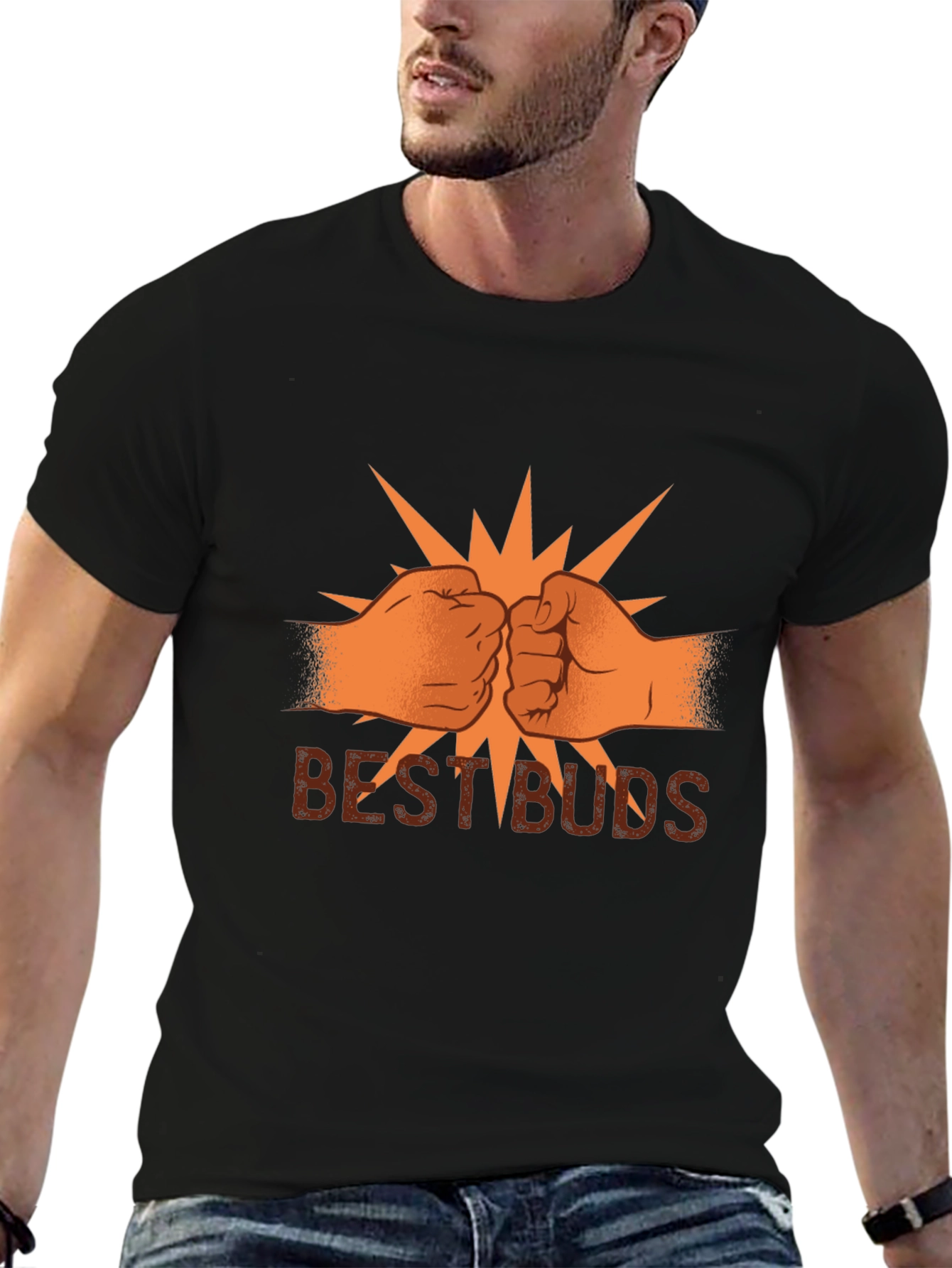 Best Buds T-Shirt - Fist Bump Graphic Tee