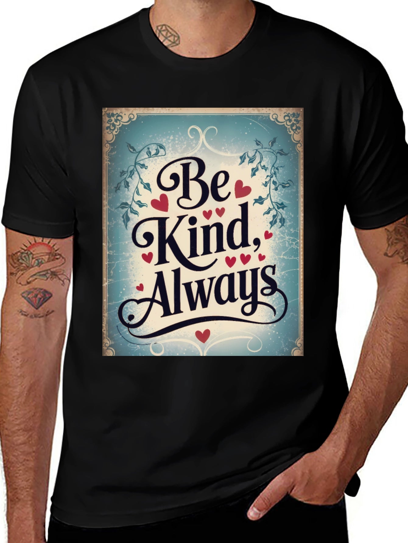 Be Kind Always Graphic Tee - Stylish Comfort