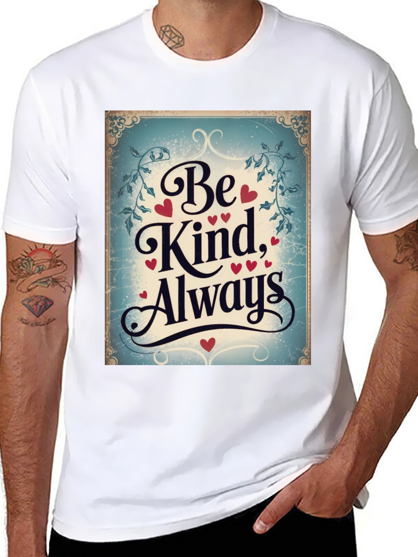 Be Kind Always Graphic Tee - Stylish Comfort