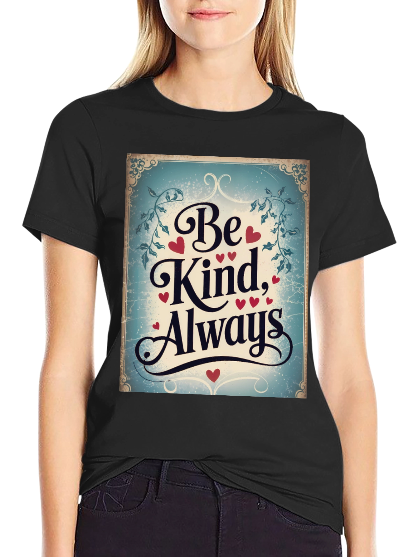 Be Kind Always Graphic Tee - Stylish Comfort