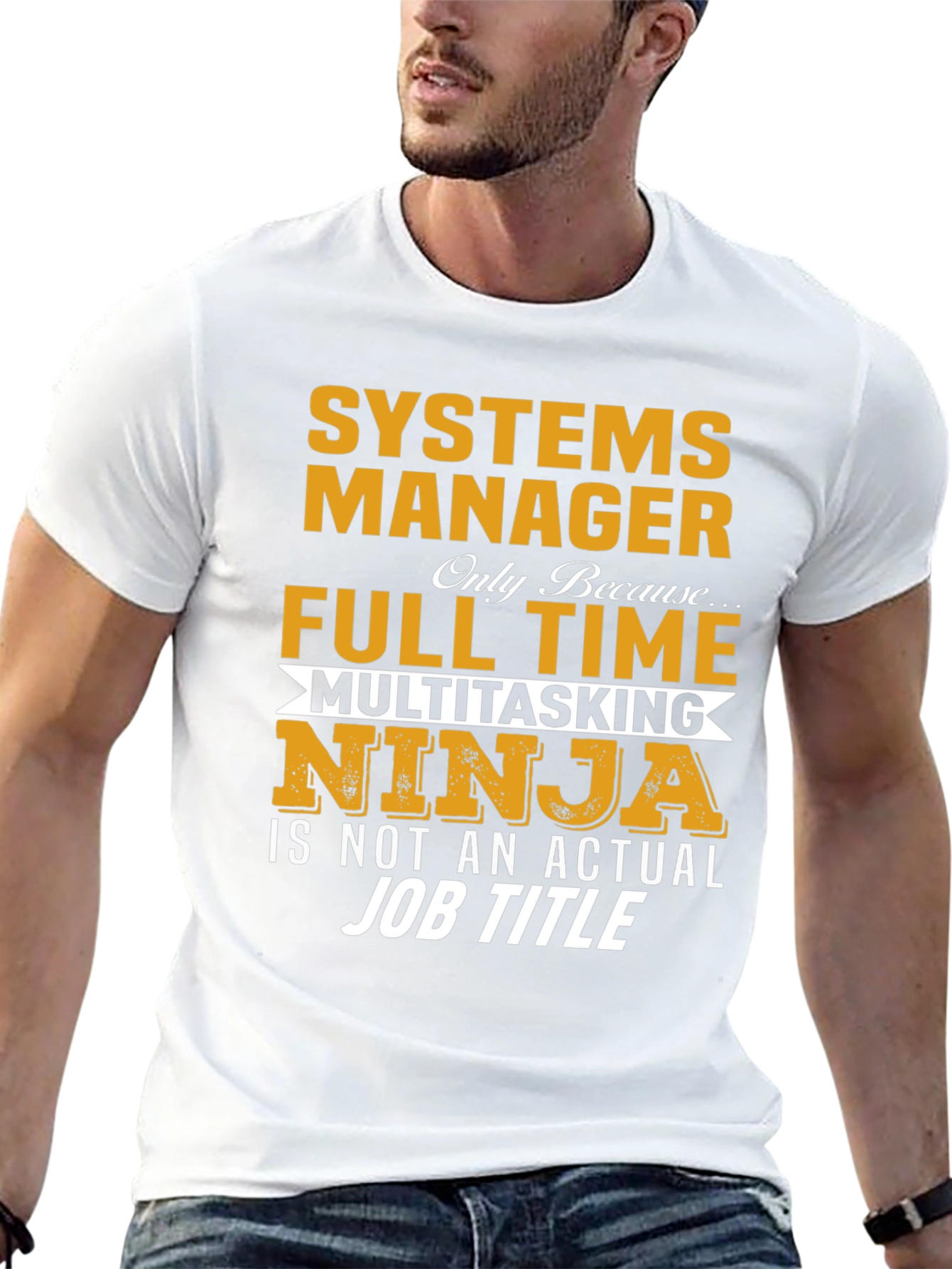 Systems Manager T-Shirt - Multitasking Ninja Job Title