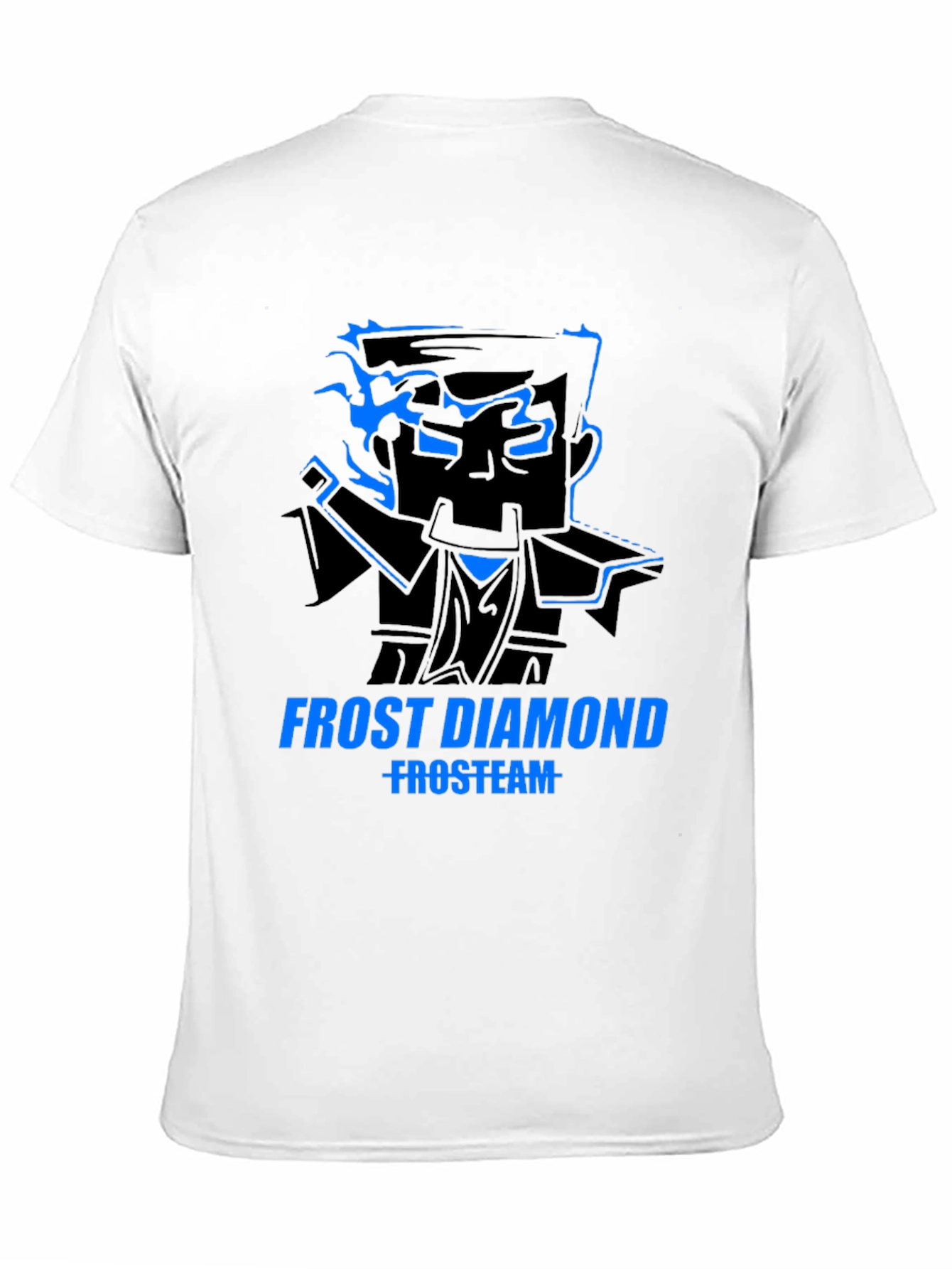 Frost Diamond Graphic T-Shirt - Black
