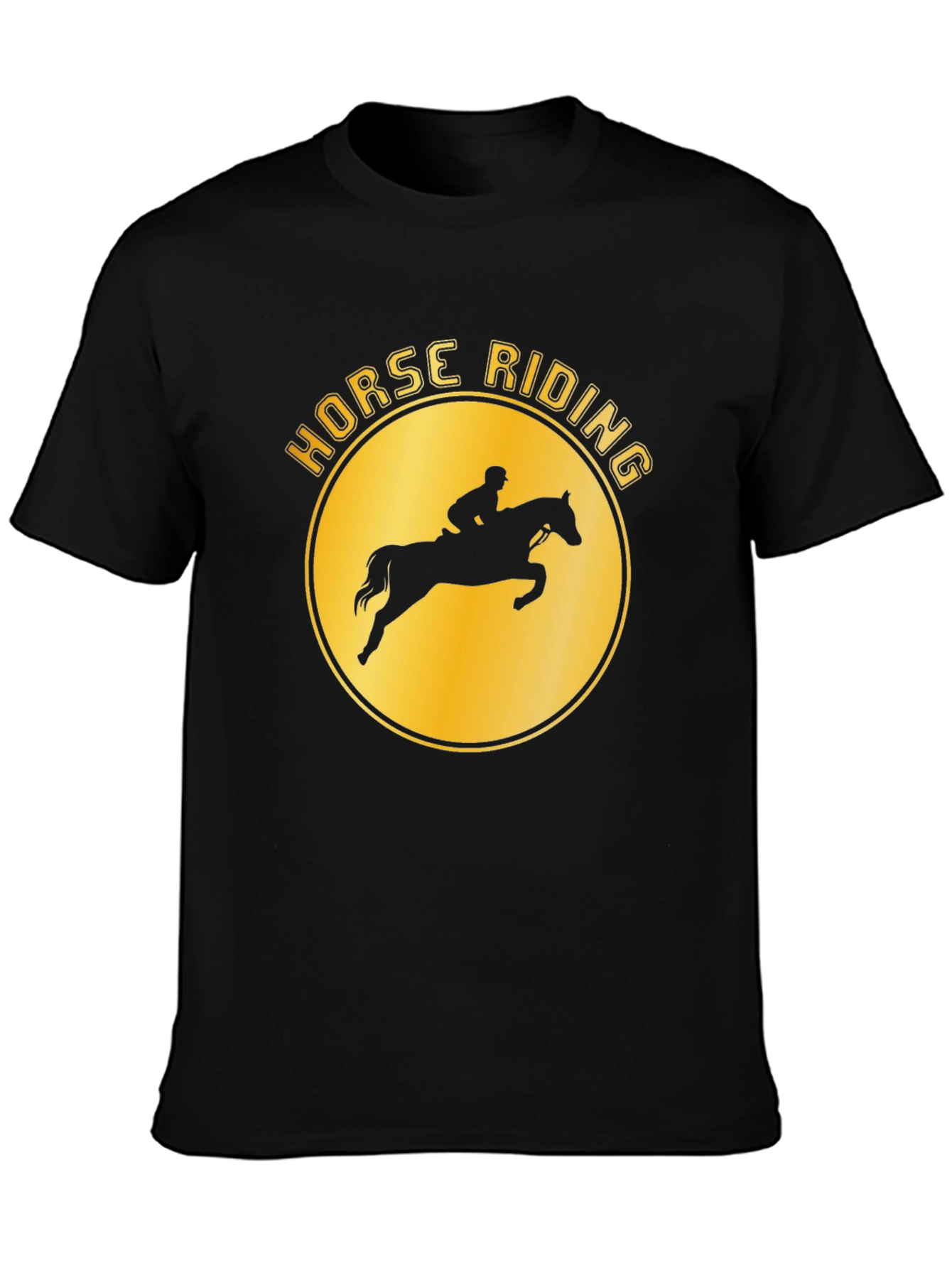Horse Riding T-Shirt - Equestrian Graphic Tee