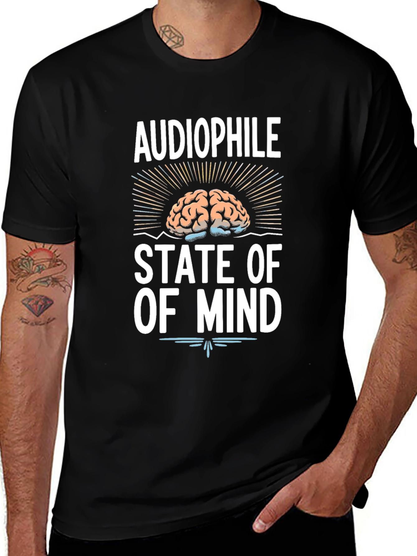 Audiophile State of Mind Graphic T-Shirt