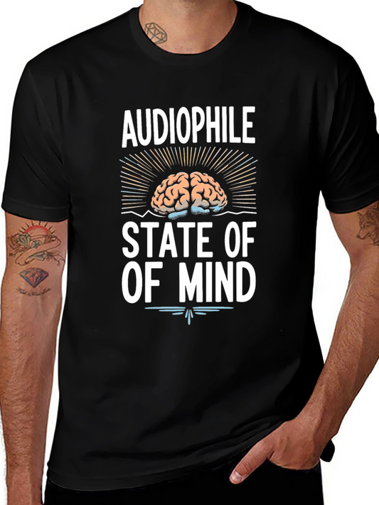 Audiophile State of Mind Graphic T-Shirt