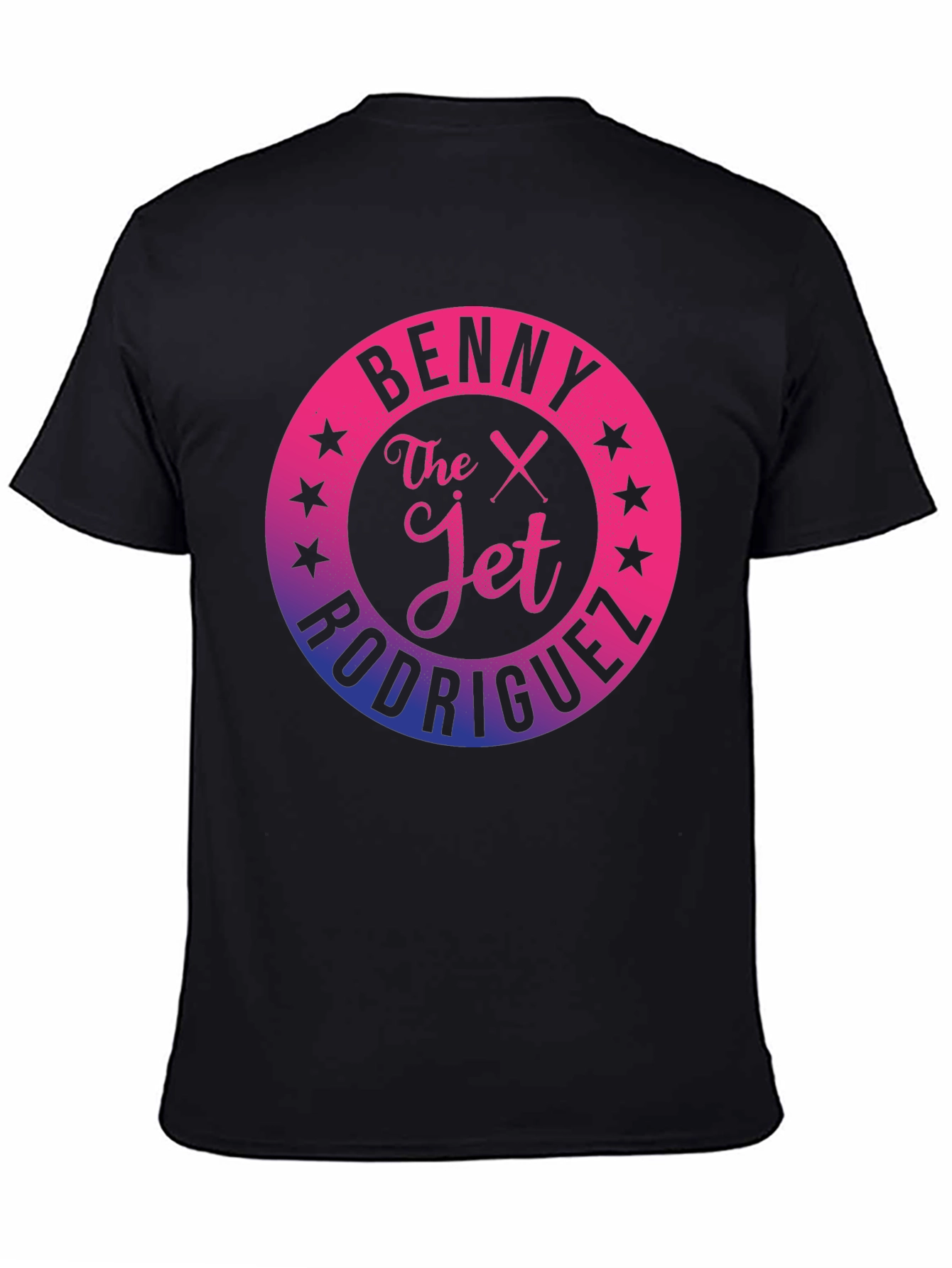 Benny The Jet Rodriguez Gradient Graphic T-Shirt
