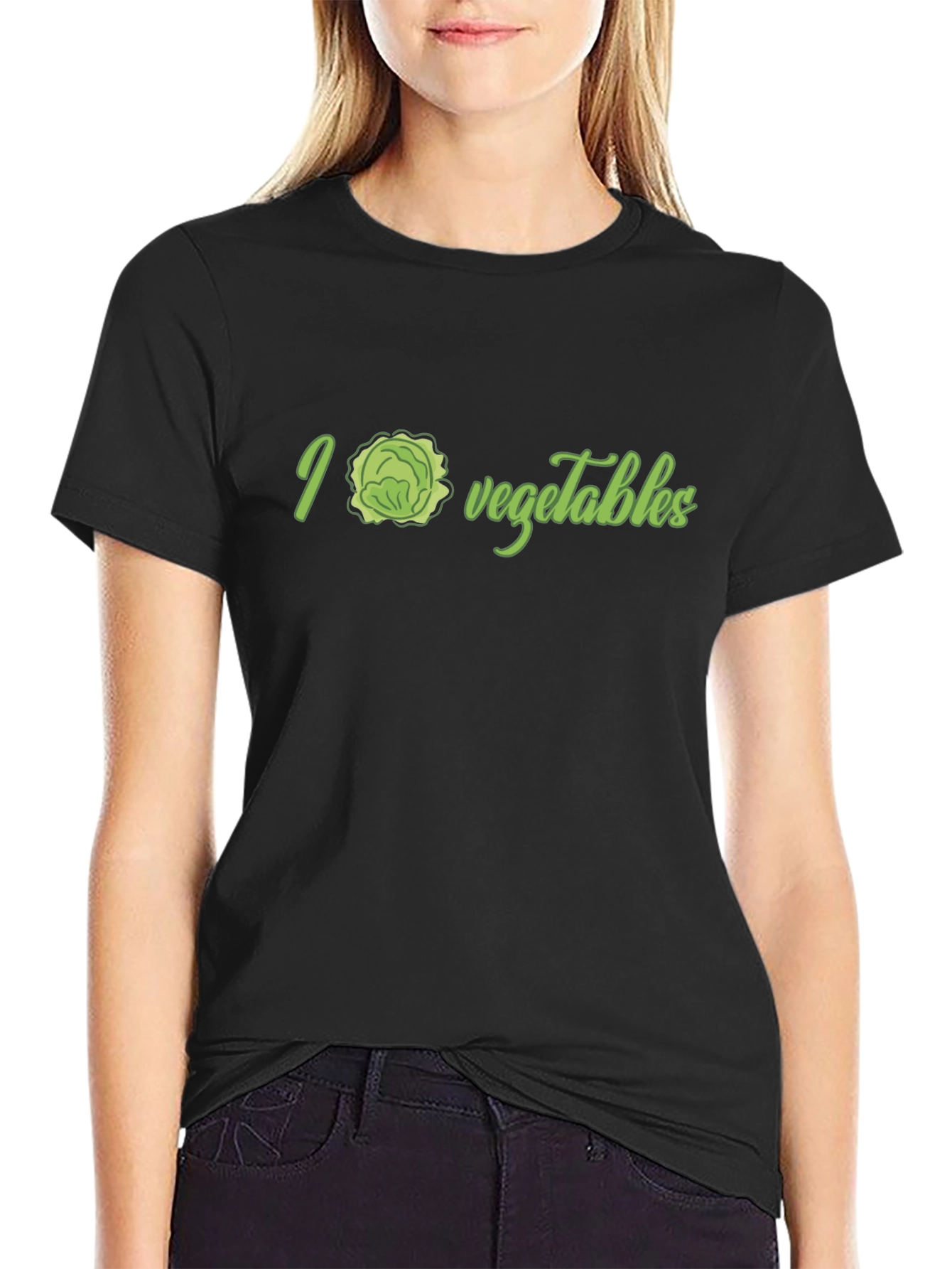 I Love Vegetables Graphic T-Shirt