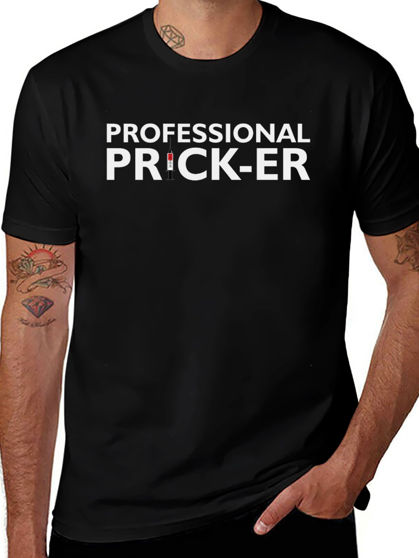 Professional Prick-Er Graphic T-Shirt