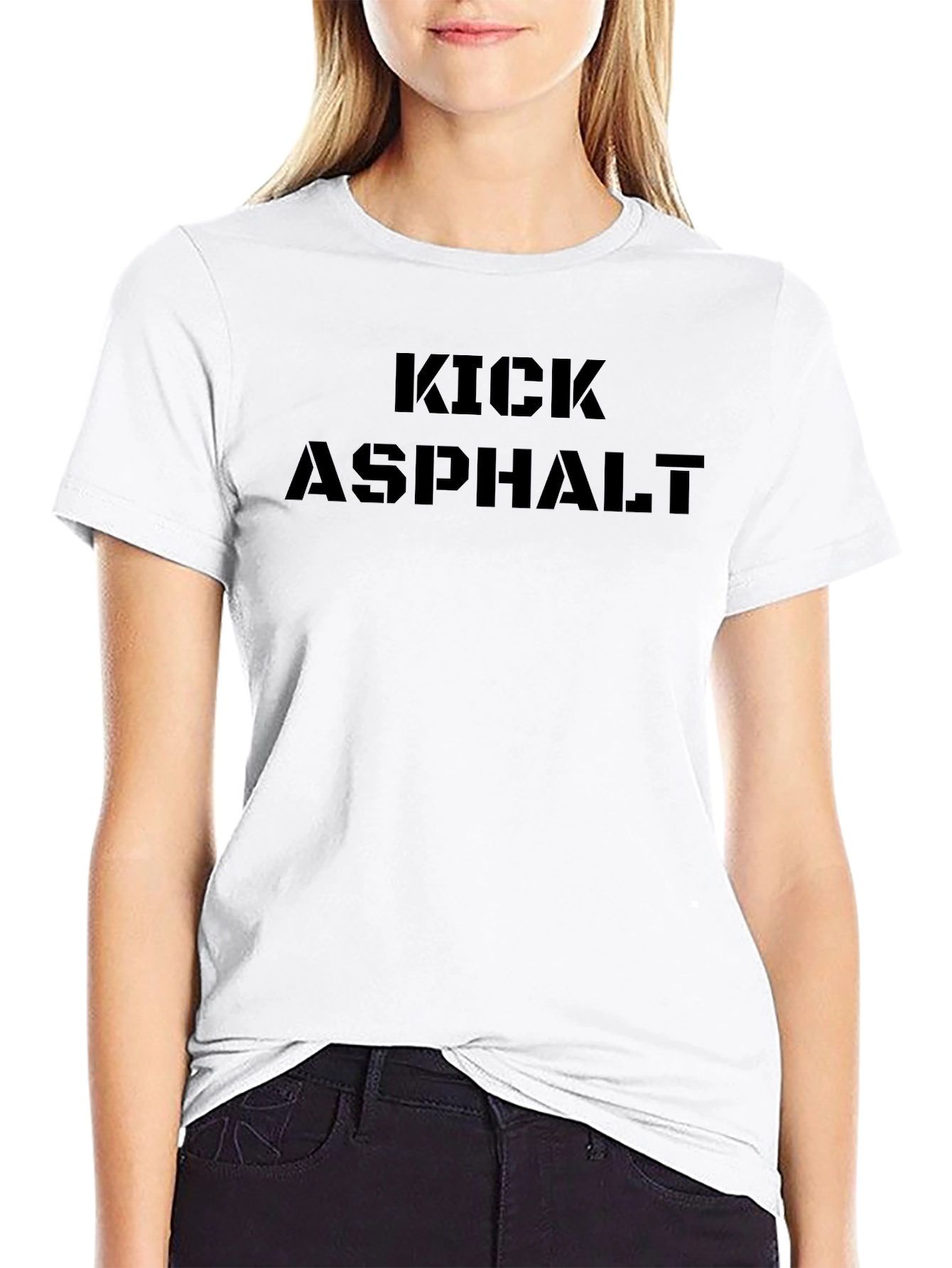 Kick Asphalt T-Shirt - Motivational Tee