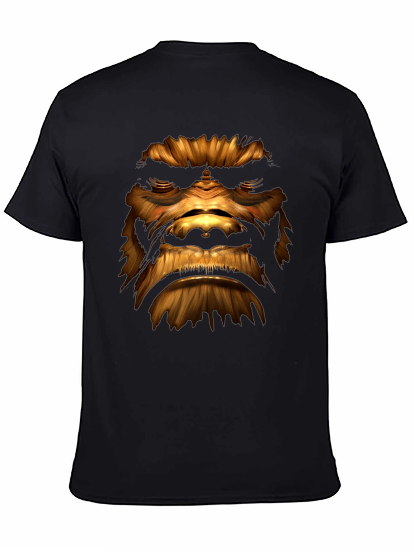 Wookie Face Graphic Tee - Star Wars Fan T-Shirt