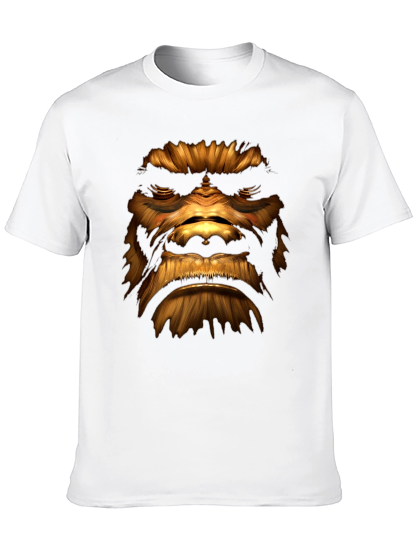 Wookie Face Graphic Tee - Star Wars Fan T-Shirt