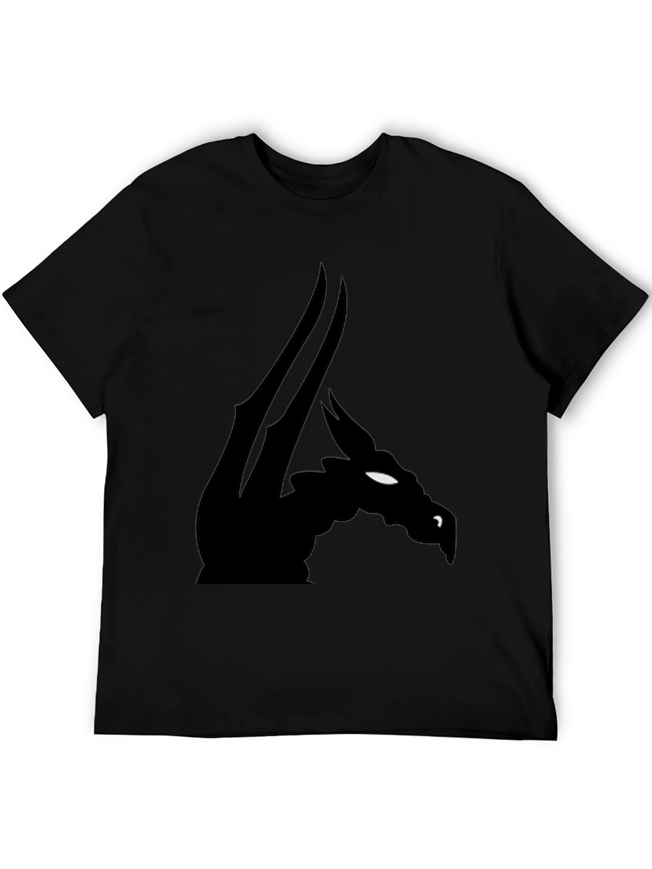 Dragon Silhouette Black T-Shirt