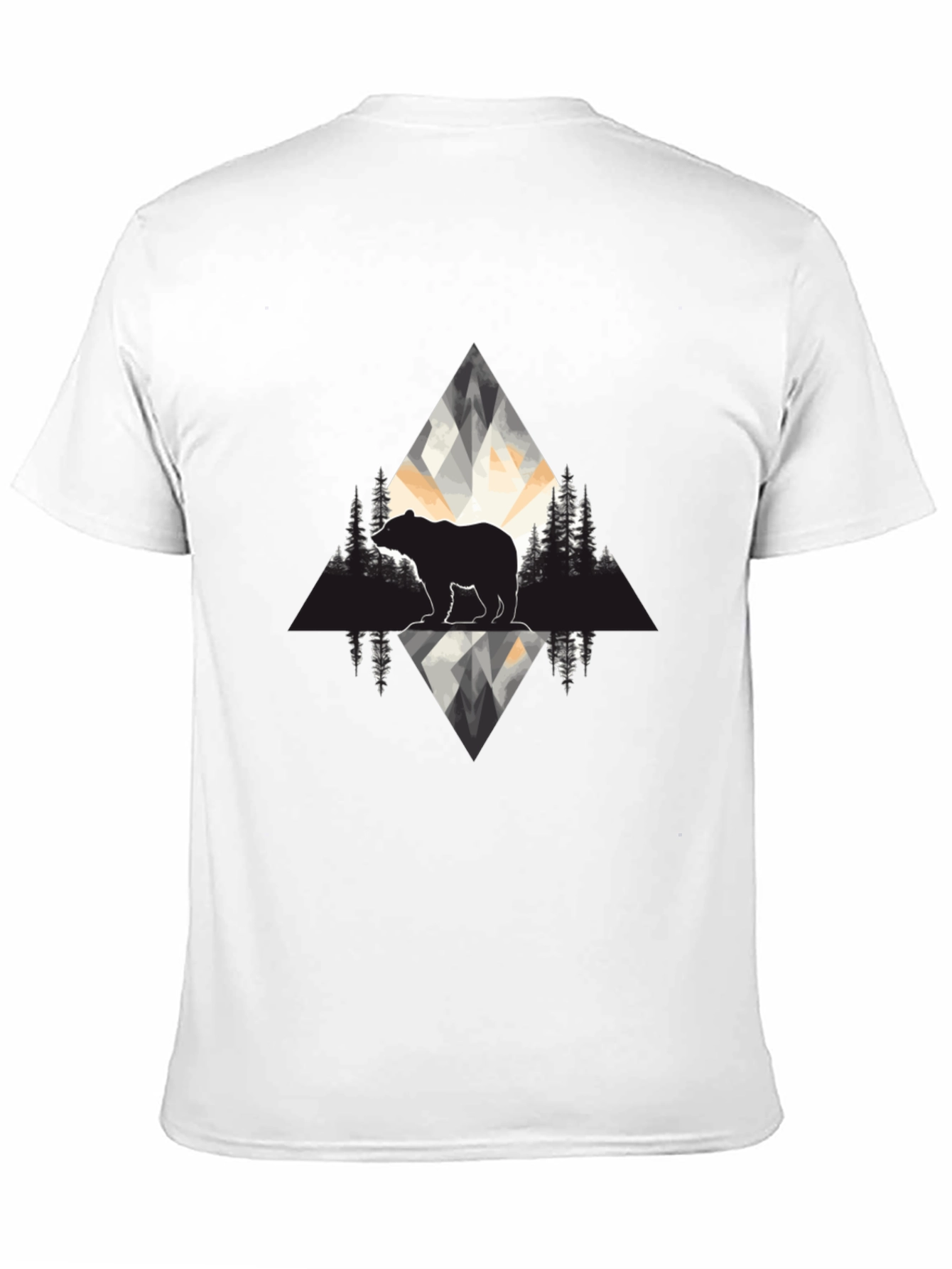 Black Bear Graphic Tee - Mountain Wilderness Design