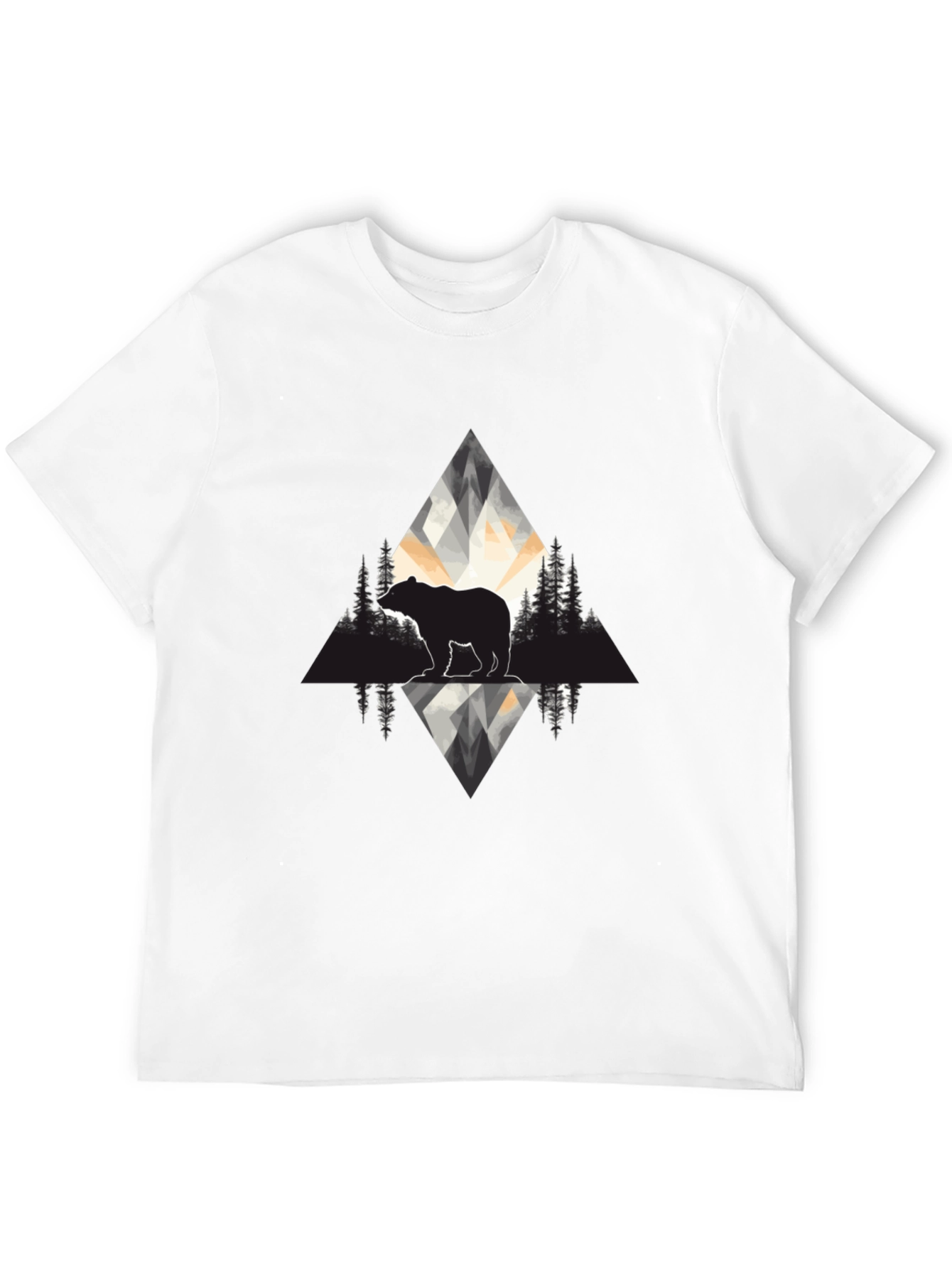 Black Bear Graphic Tee - Mountain Wilderness Design