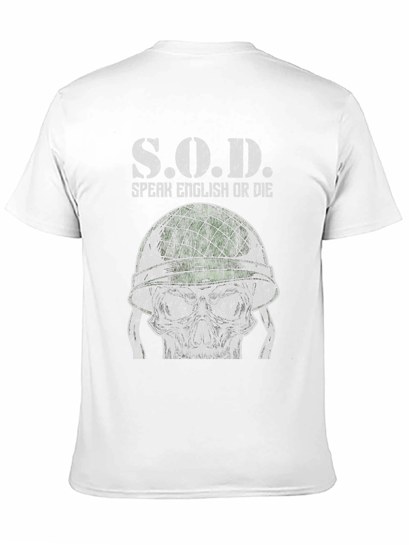 S.O.D. Speak English Or Die Graphic Tee