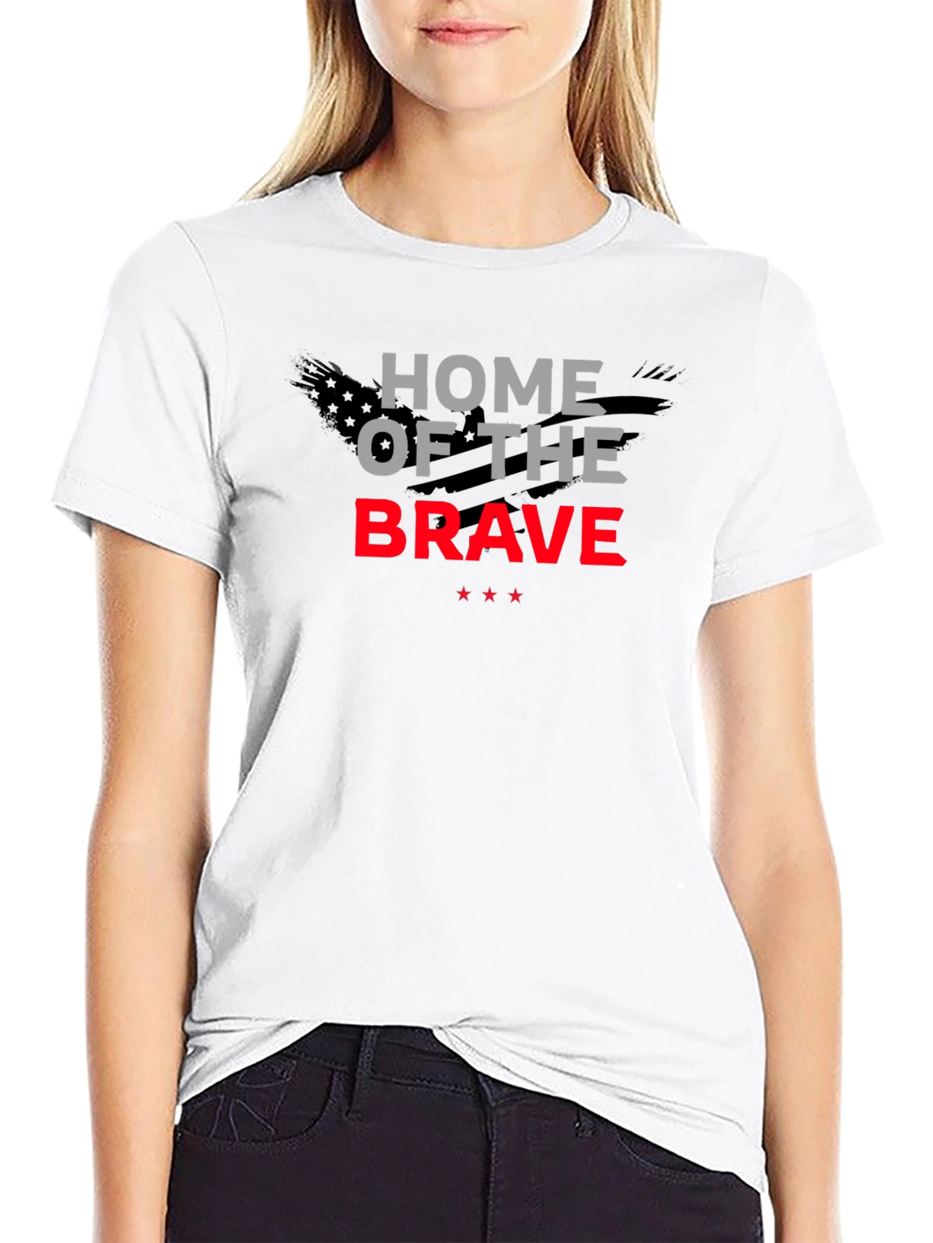 Home of the Brave Graphic T-Shirt
