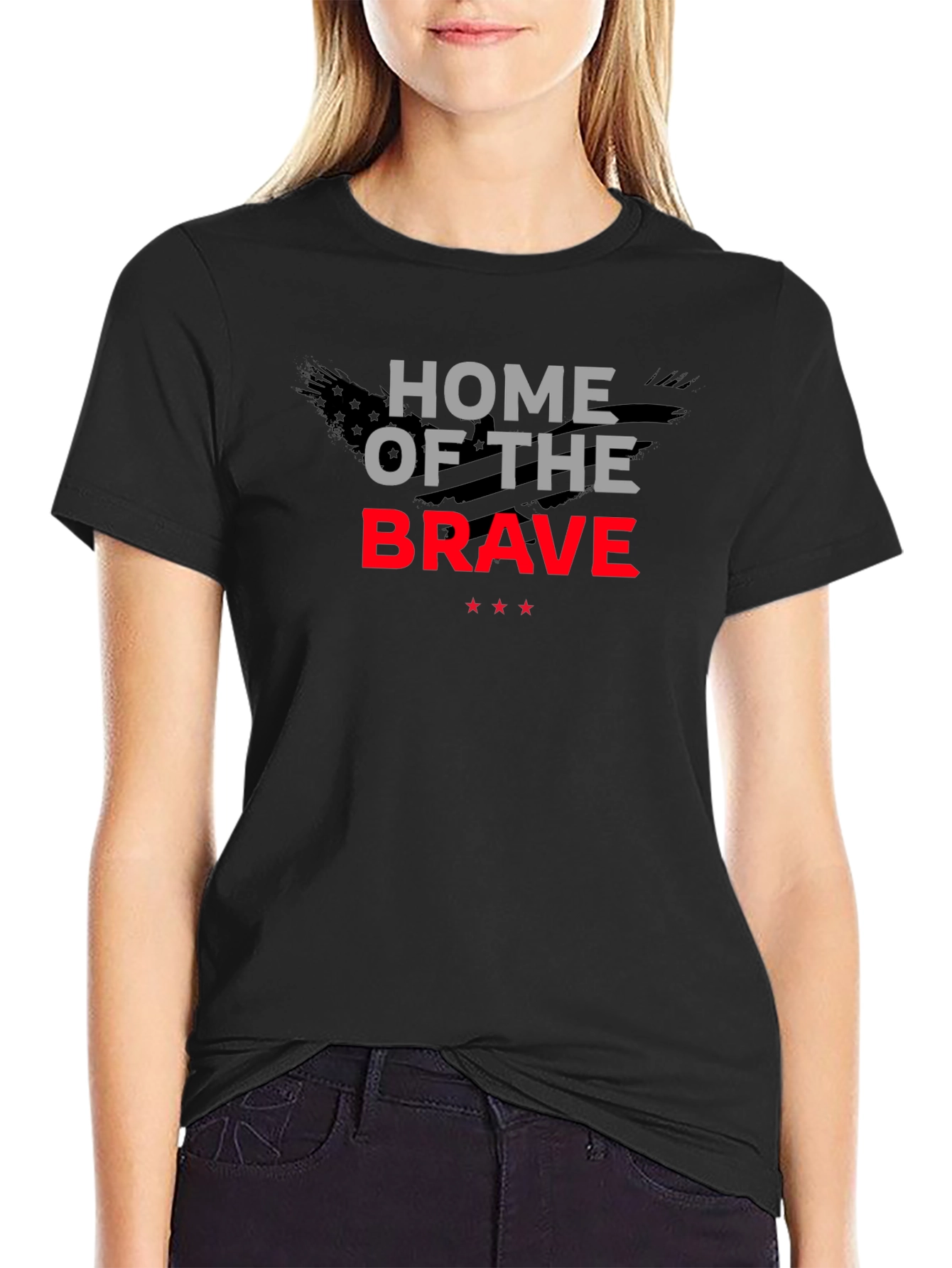 Home of the Brave Graphic T-Shirt