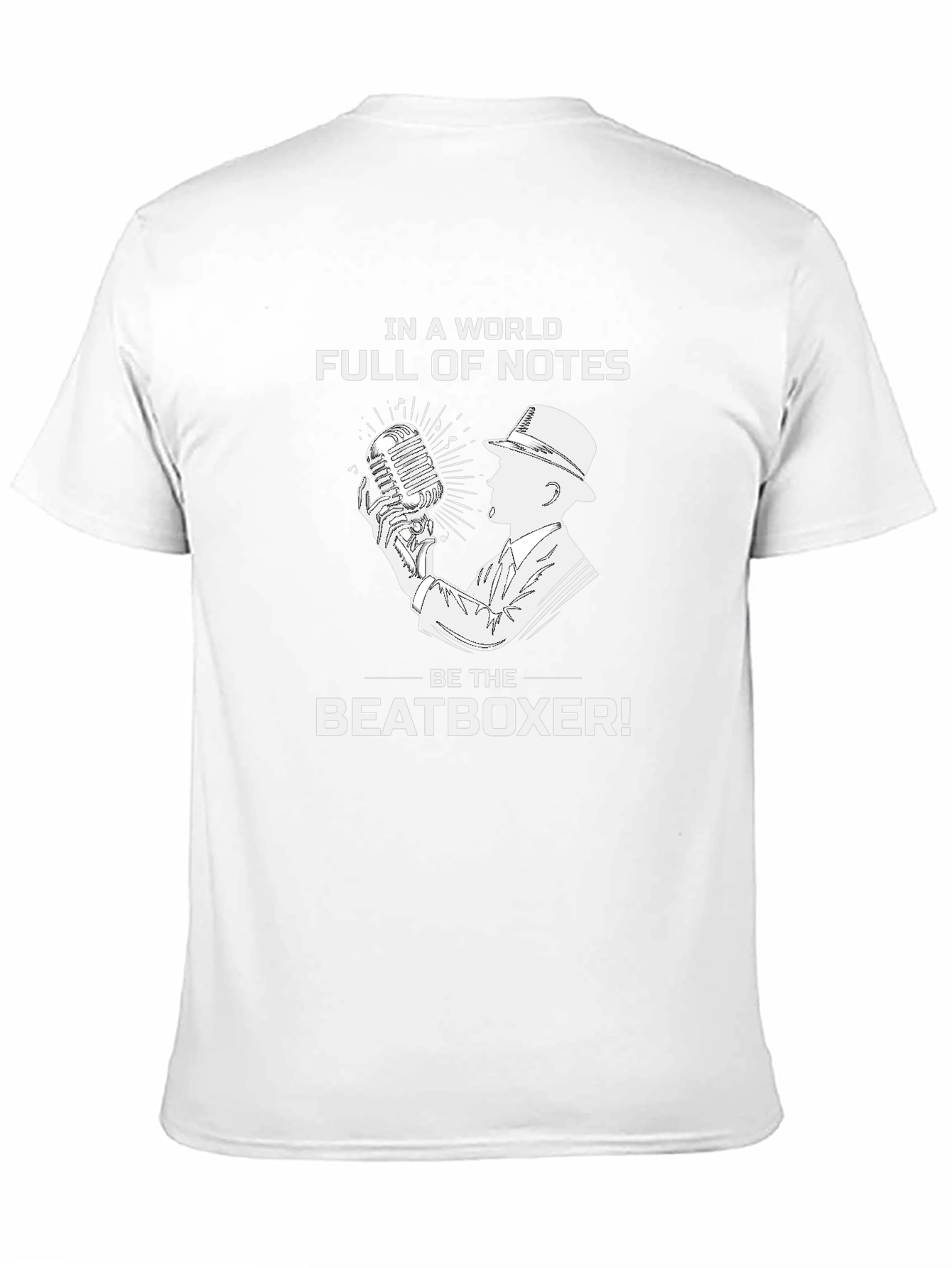 Beatboxer Graphic T-Shirt - Music Lover Tee