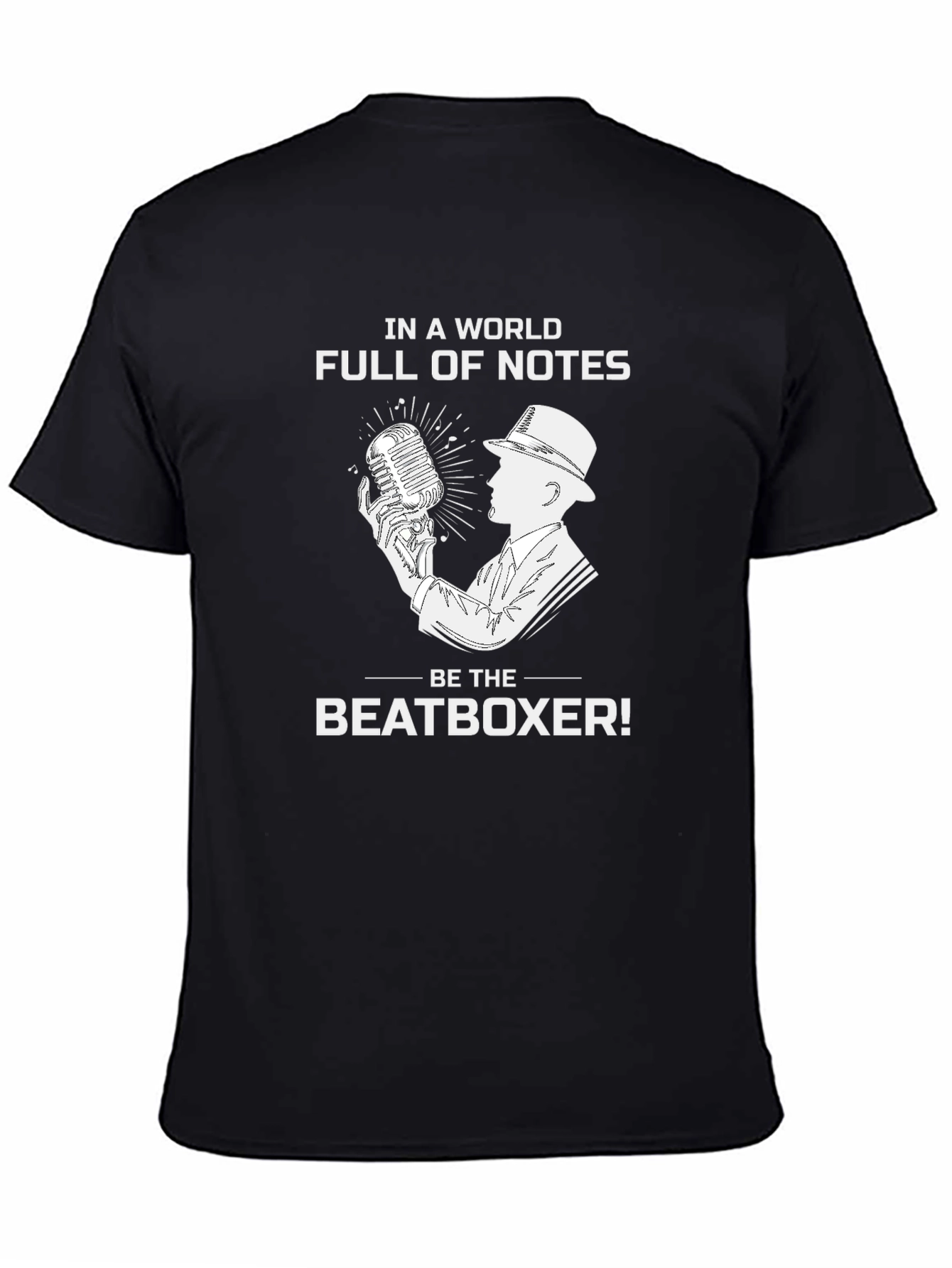 Beatboxer Graphic T-Shirt - Music Lover Tee