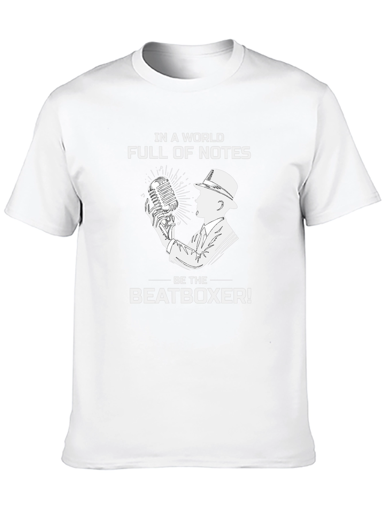 Beatboxer Graphic T-Shirt - Music Lover Tee