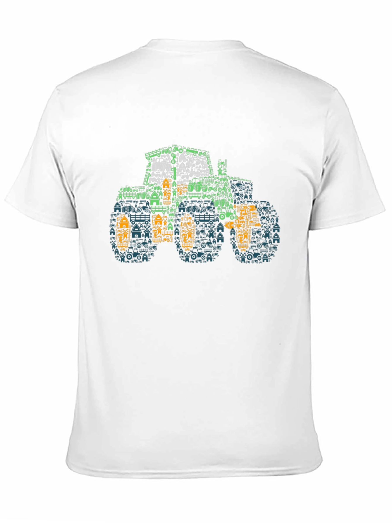 Novelty Tractor Graphic Tee - Farm Life Design