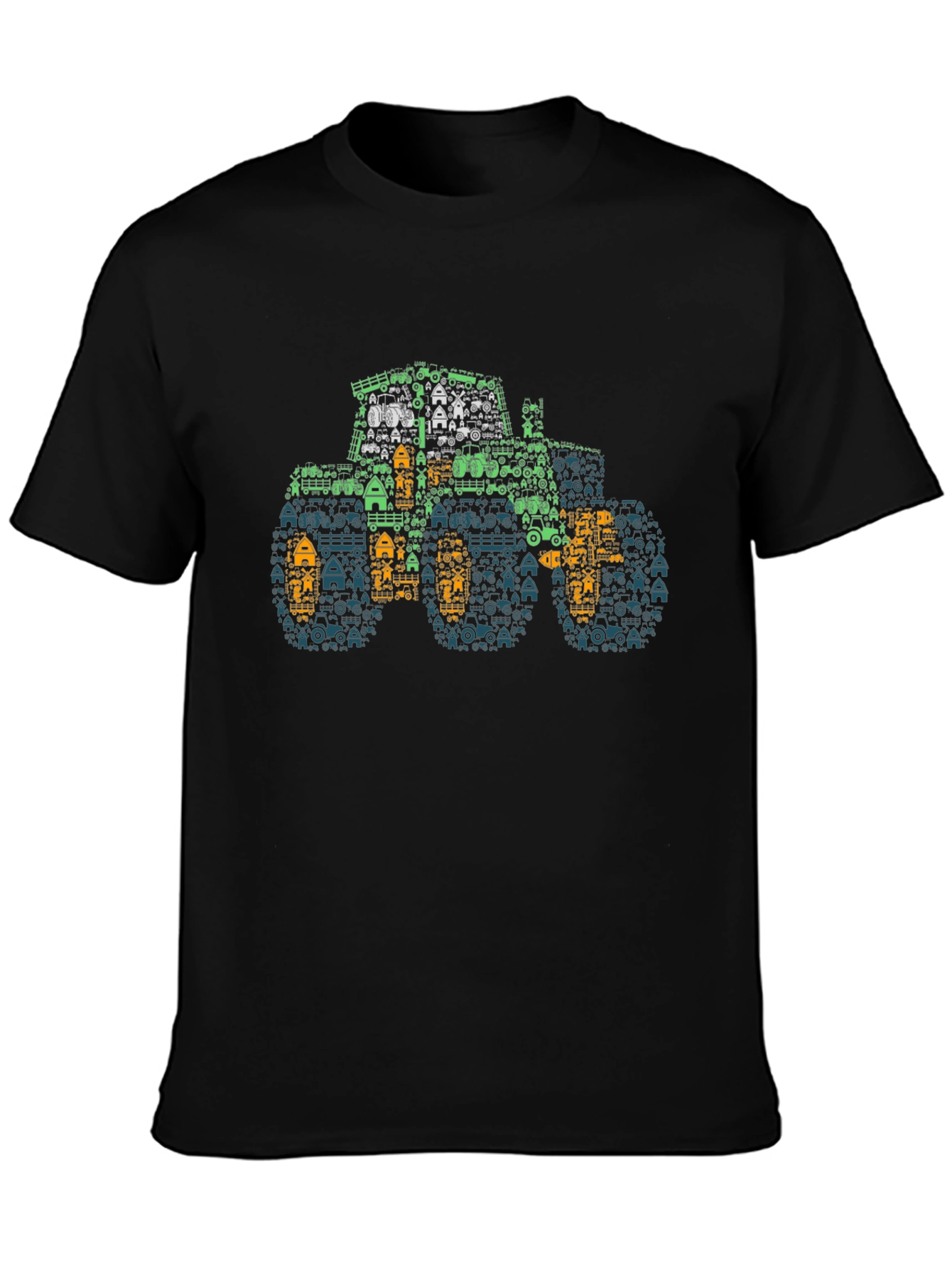 Novelty Tractor Graphic Tee - Farm Life Design
