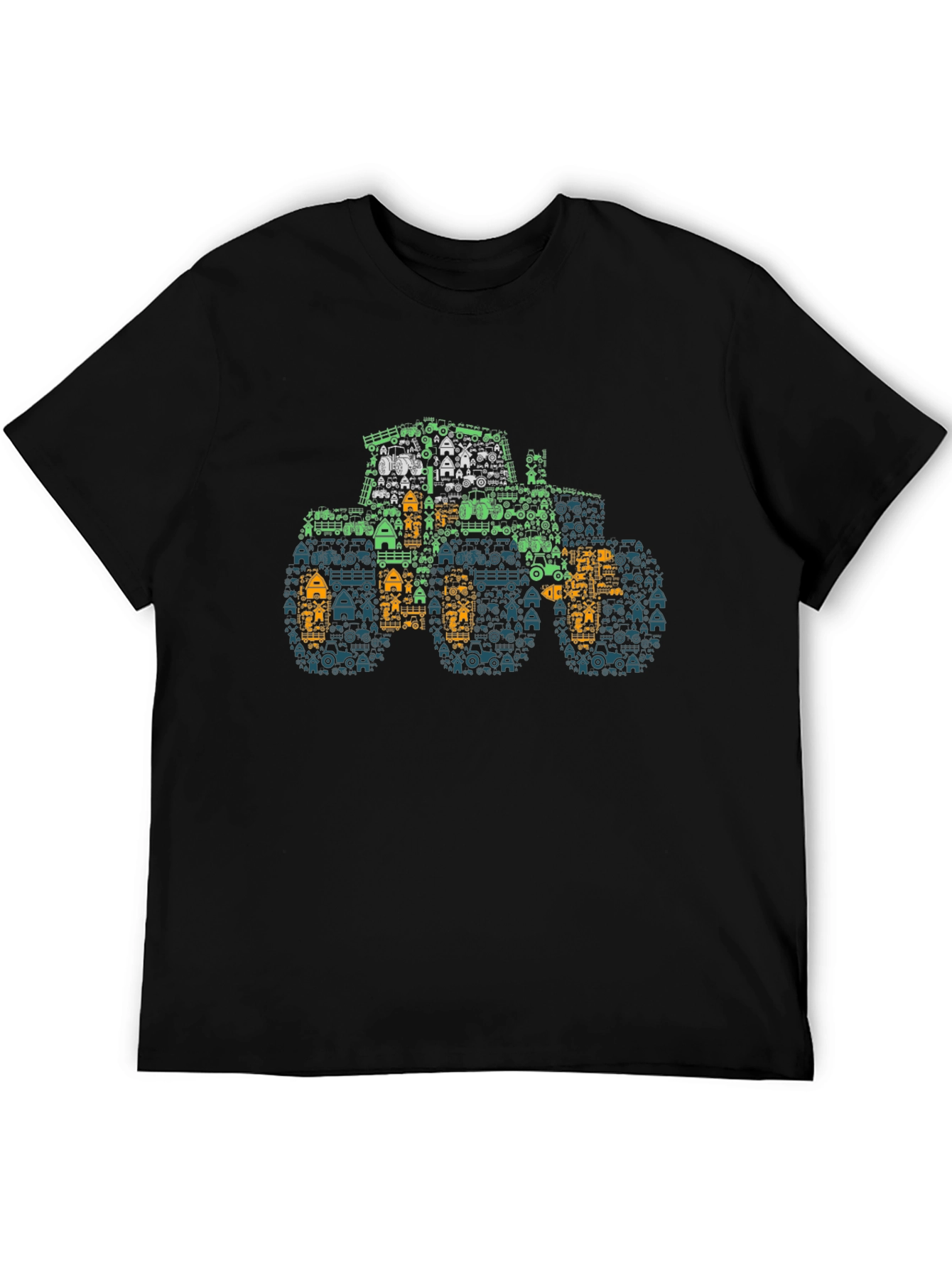 Novelty Tractor Graphic Tee - Farm Life Design