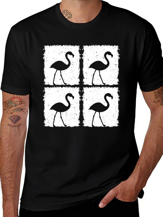 Flamingo Graphic T-Shirt - Quirky Unisex Tee