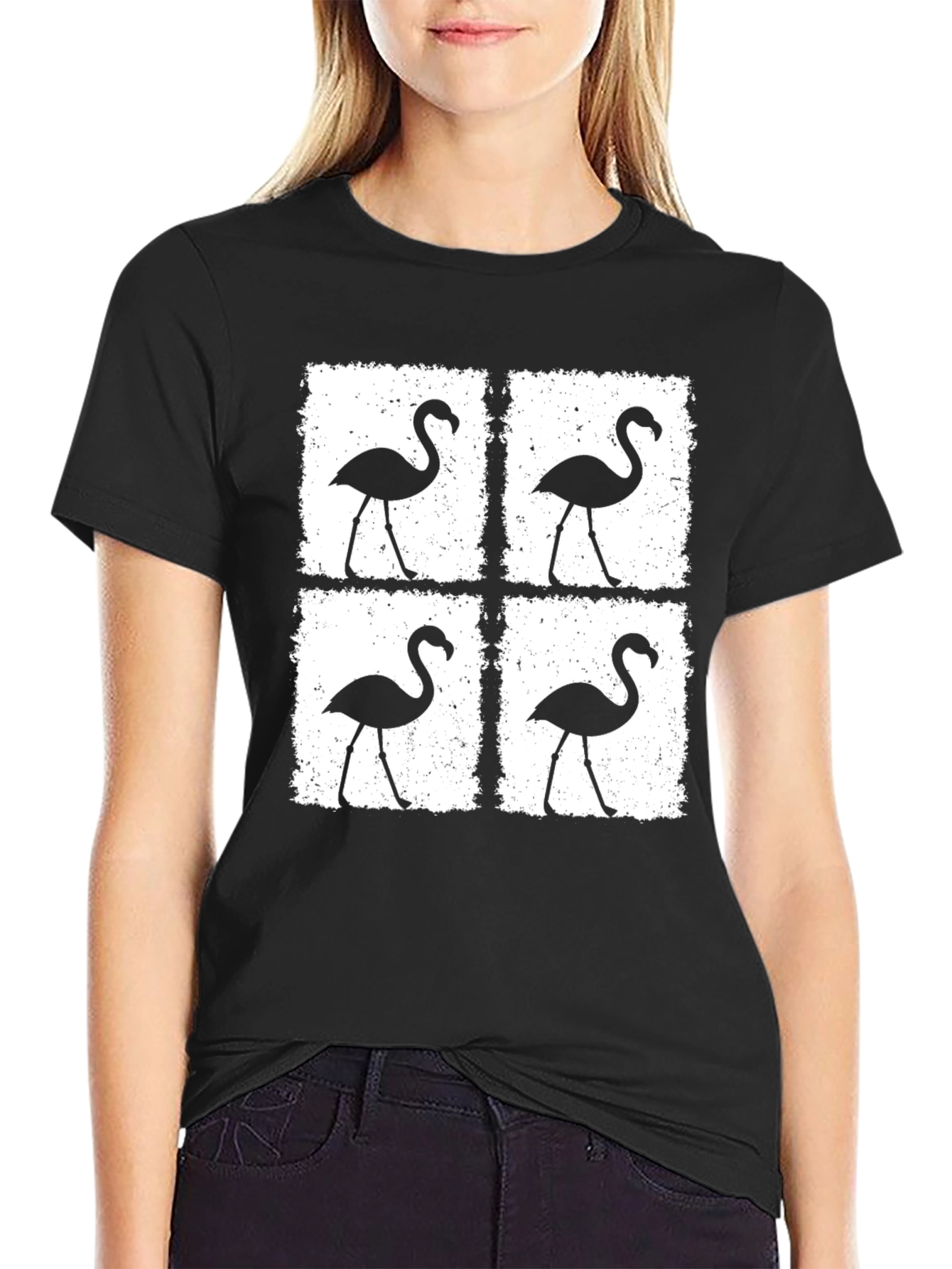 Flamingo Graphic T-Shirt - Quirky Unisex Tee