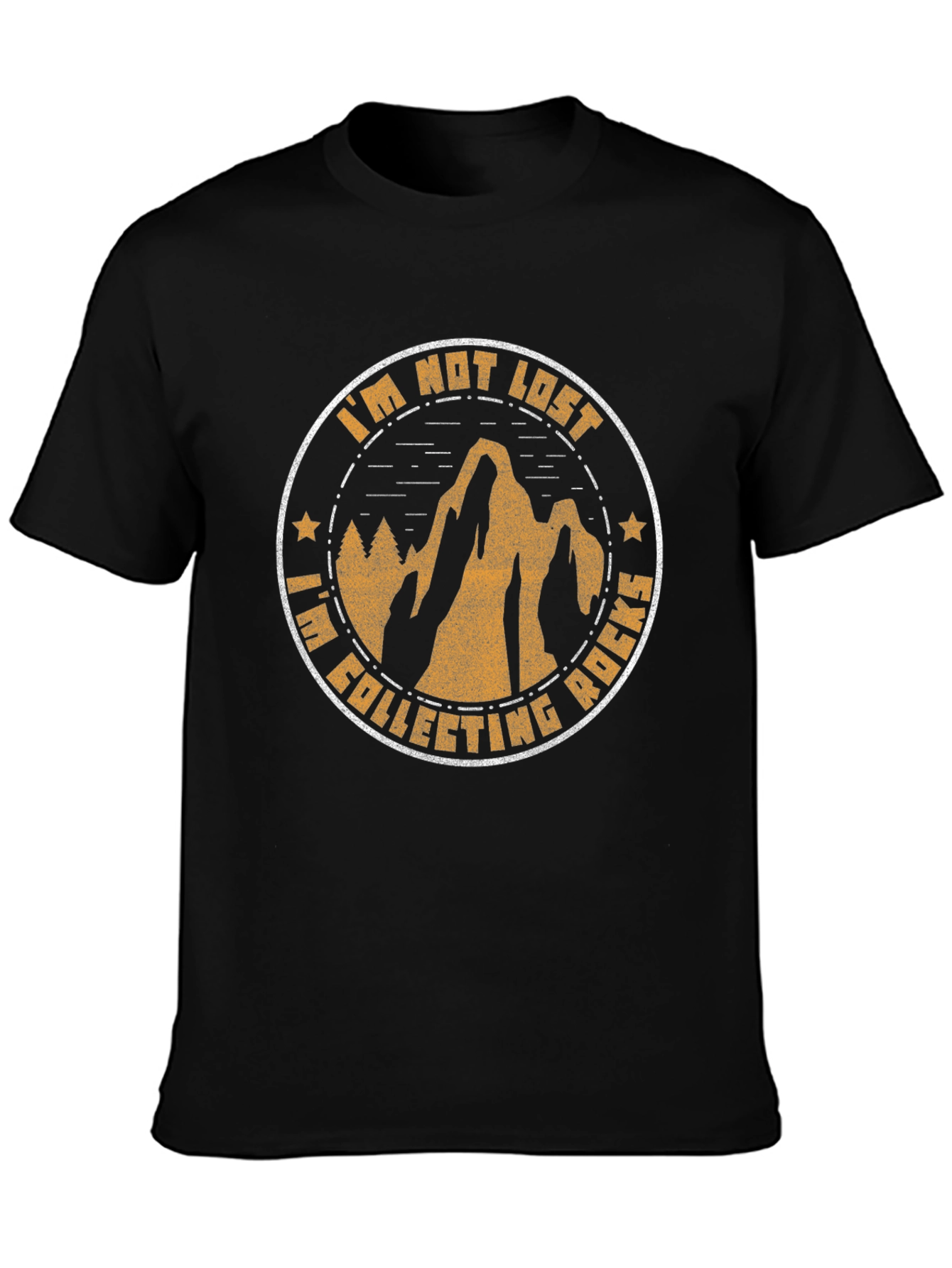Im Not Lost Collecting Rocks T-Shirt