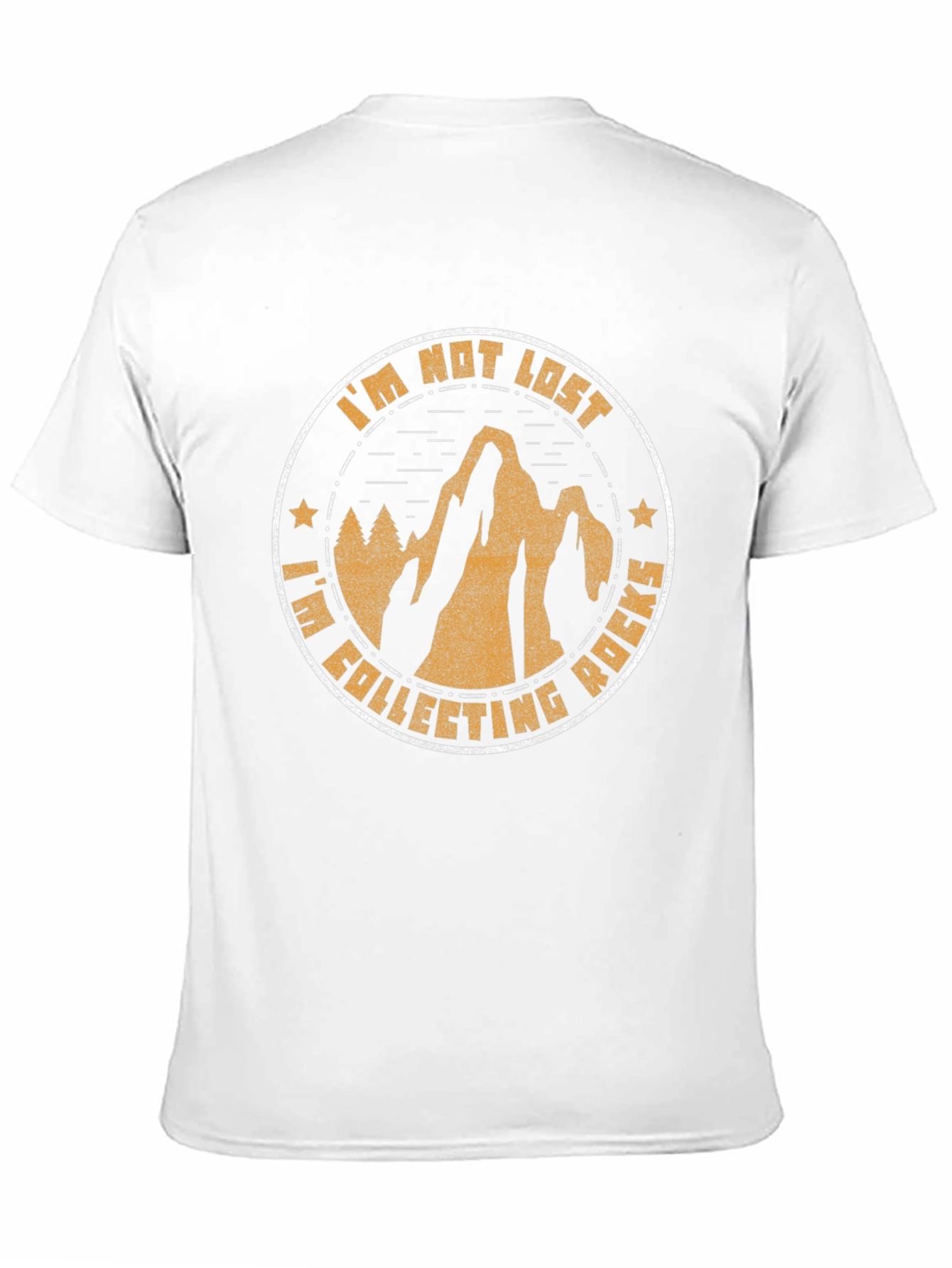 Im Not Lost Collecting Rocks T-Shirt