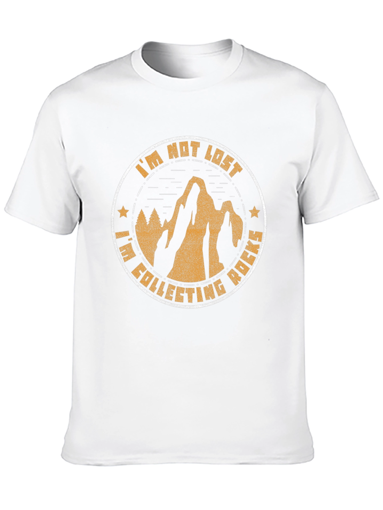 Im Not Lost Collecting Rocks T-Shirt