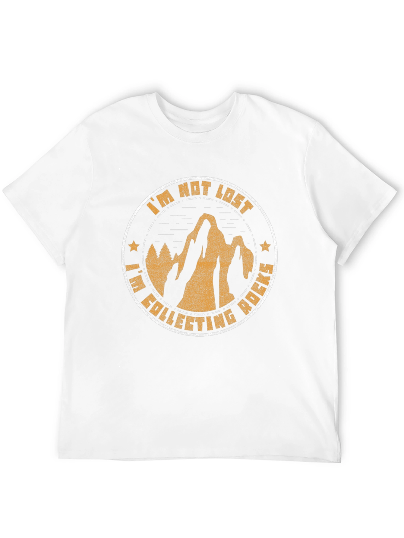 Im Not Lost Collecting Rocks T-Shirt