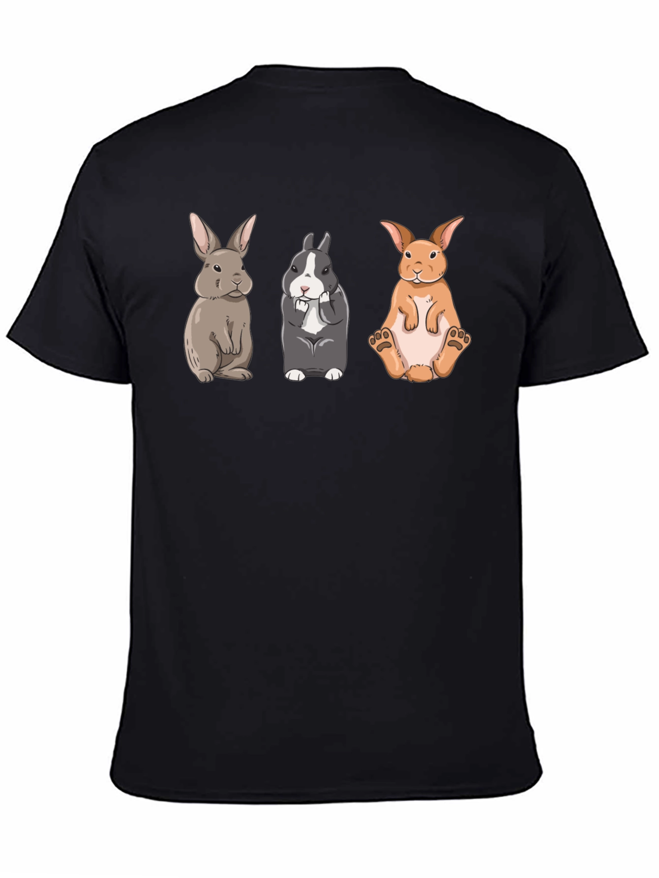 Rabbit Trio Graphic Tee