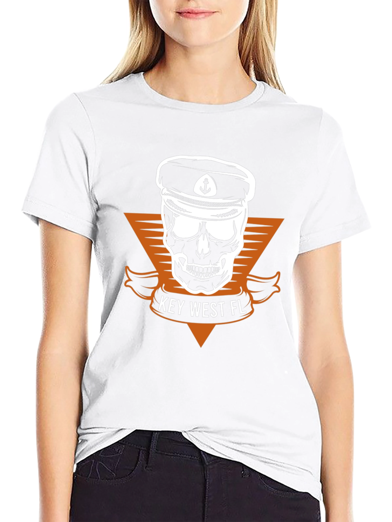 Key West FL Skull T-Shirt