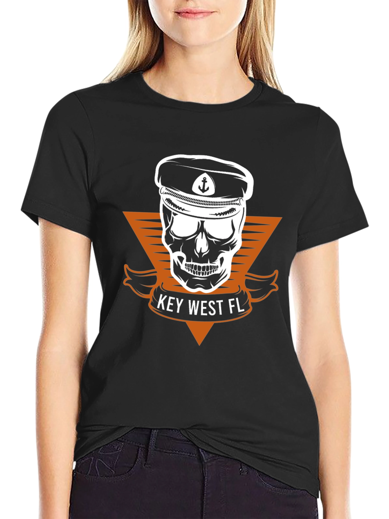 Key West FL Skull T-Shirt
