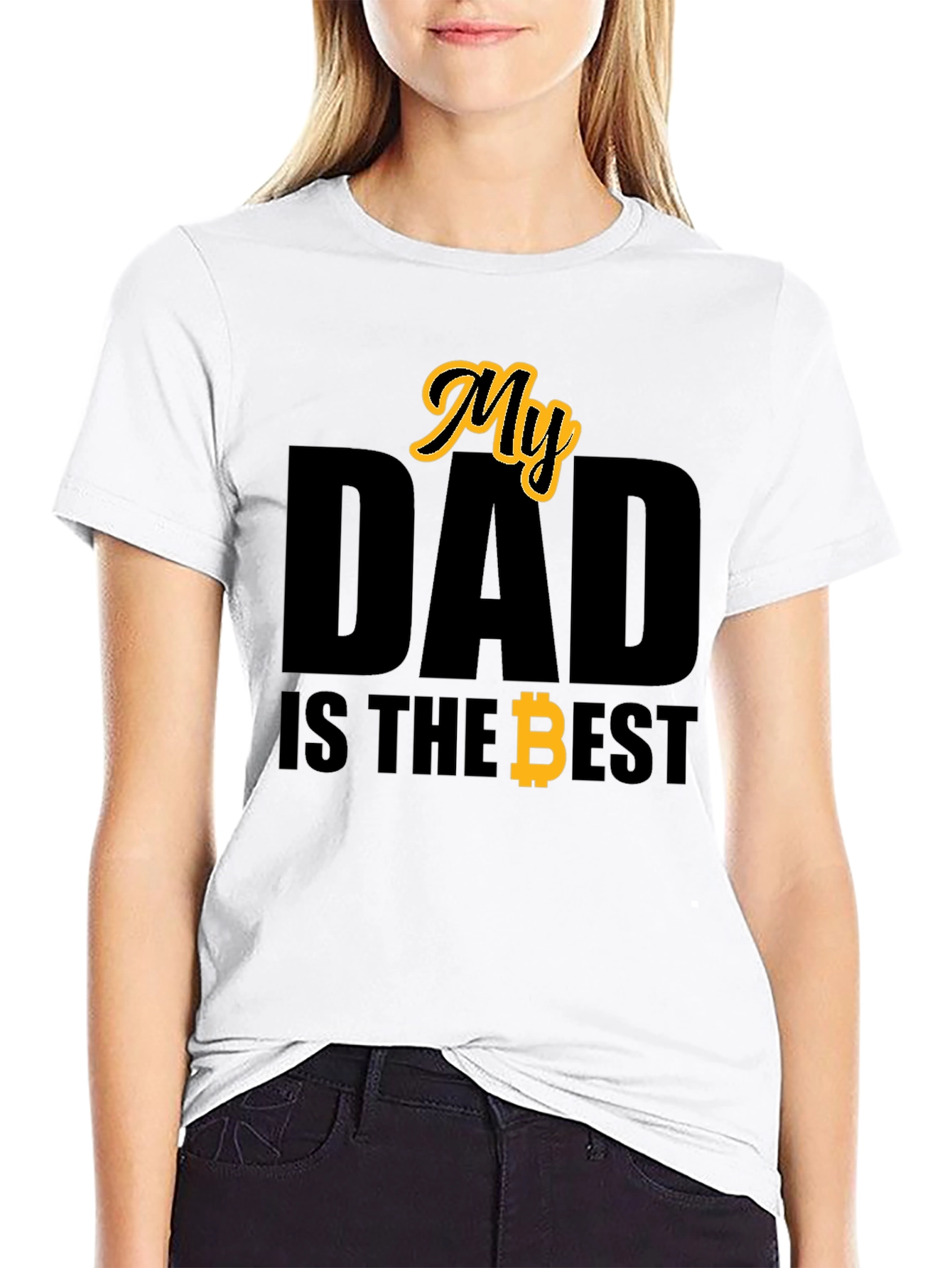 My Dad is the Best Bitcoin T-Shirt