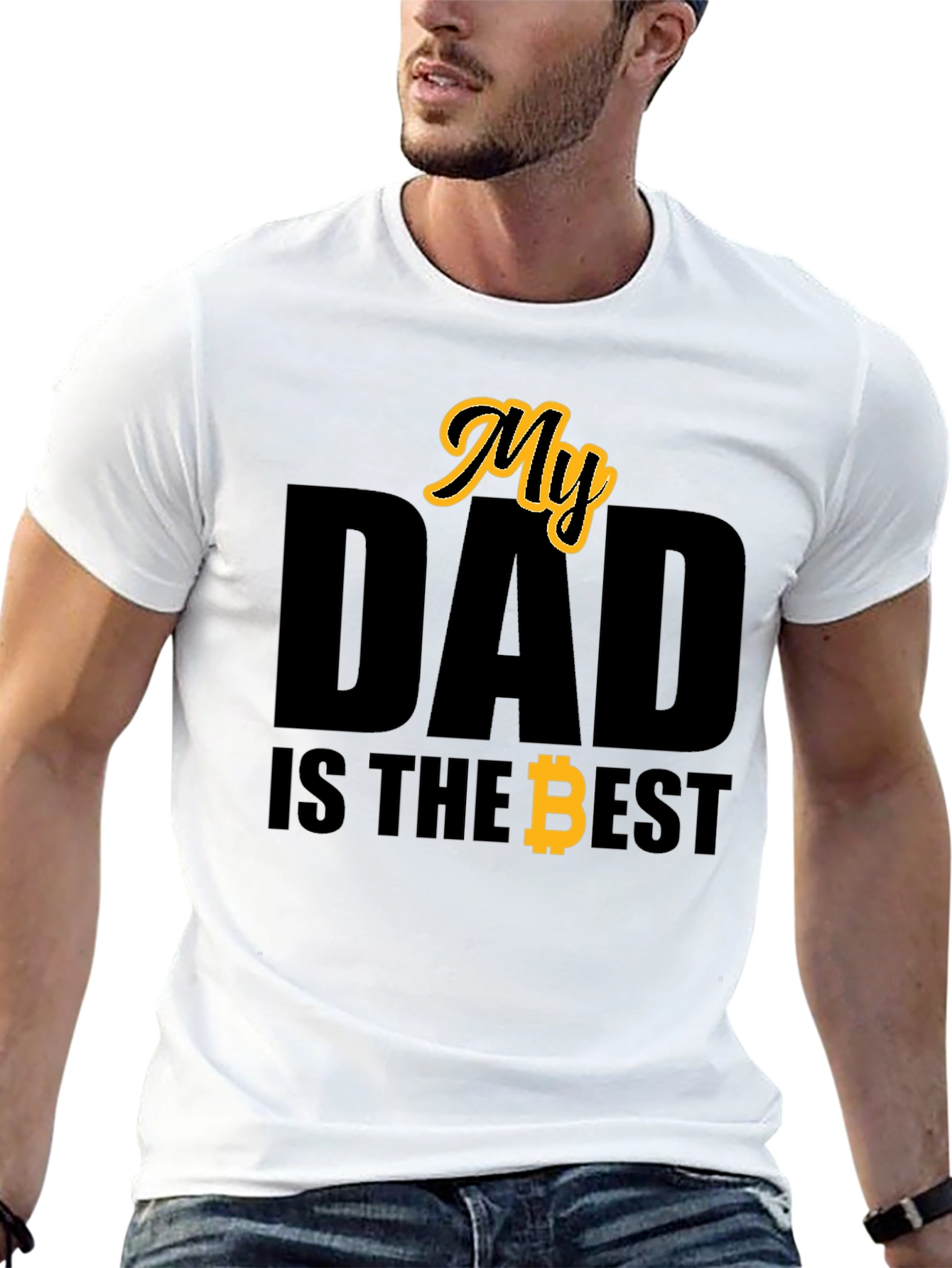 My Dad is the Best Bitcoin T-Shirt