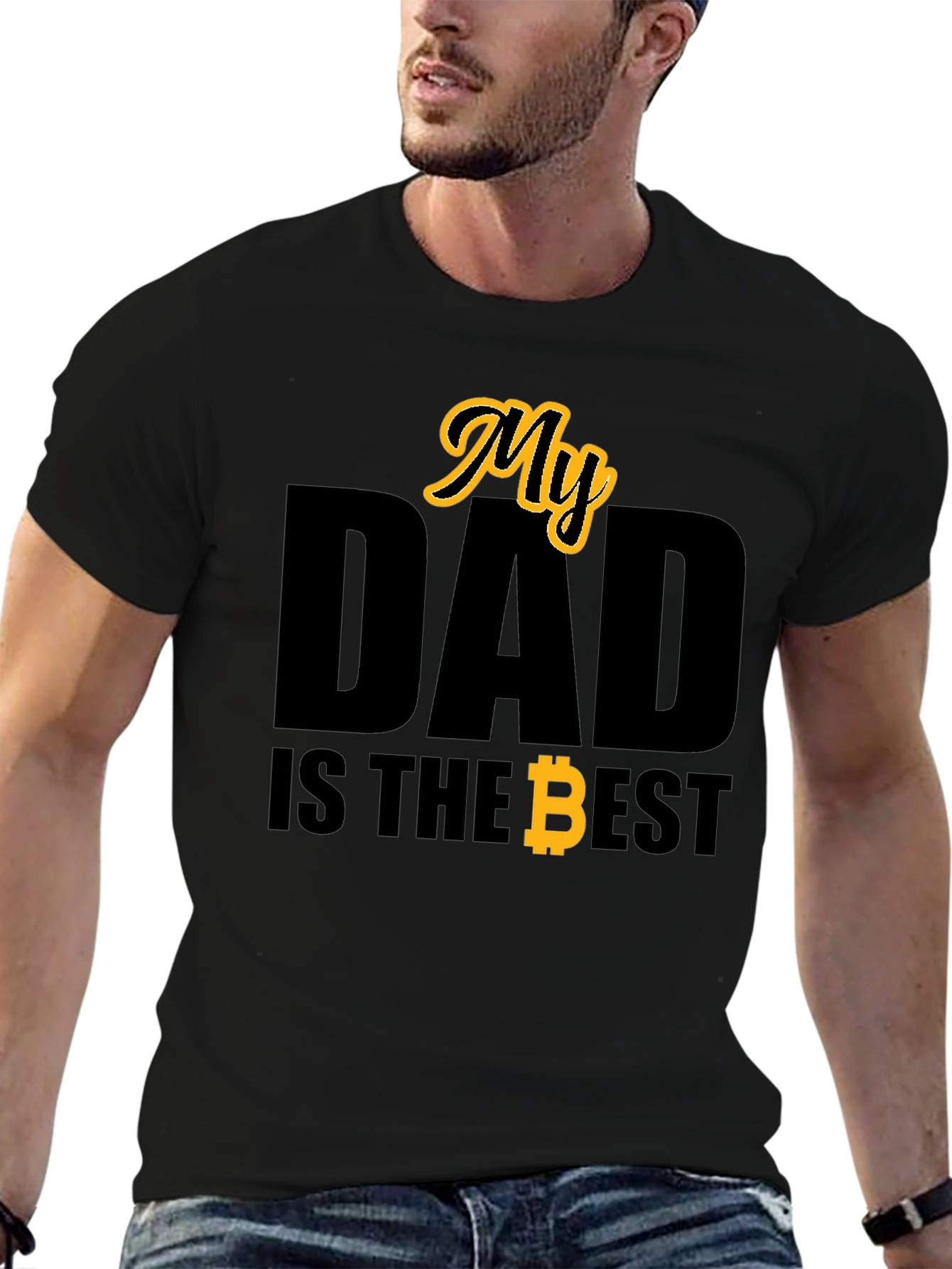 My Dad is the Best Bitcoin T-Shirt