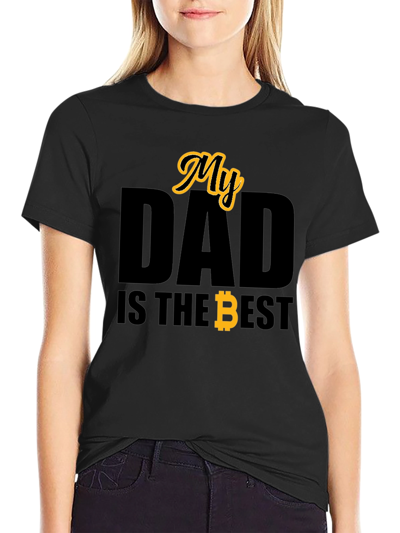 My Dad is the Best Bitcoin T-Shirt