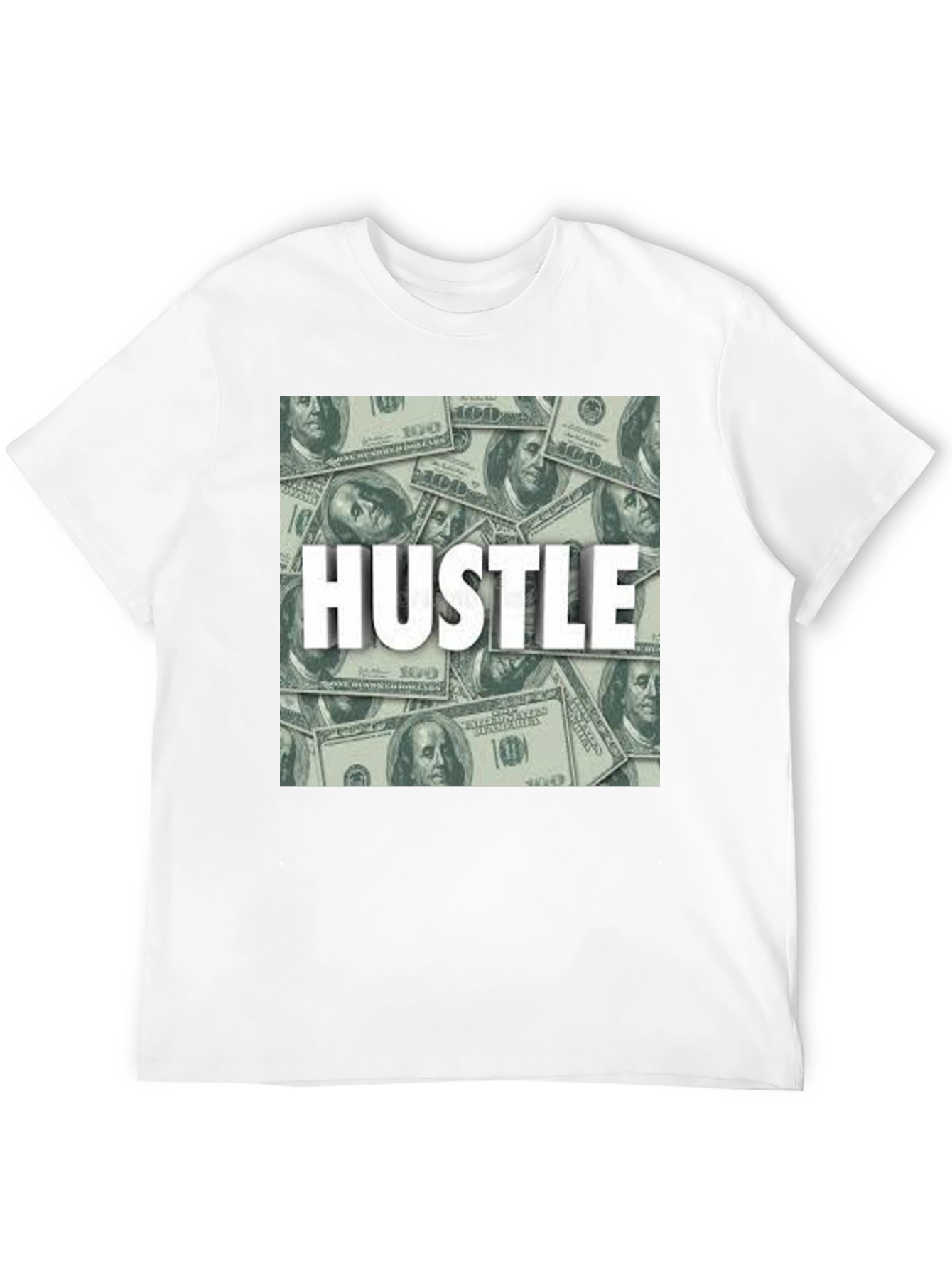 Hustle Money Graphic Tee - Stylish Mens Black T-Shirt