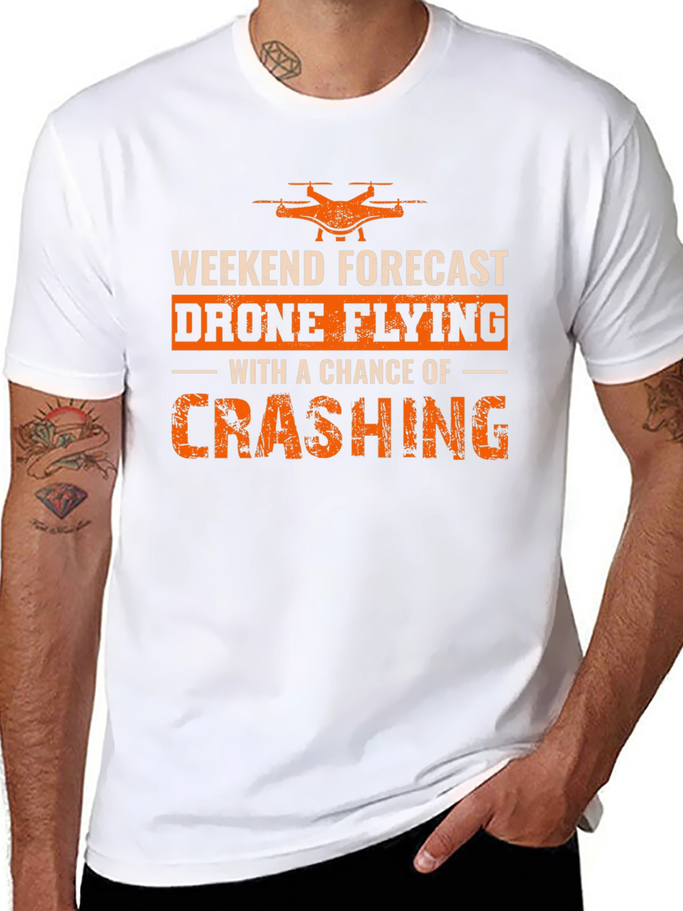 Drone Flying Weekend Forecast T-Shirt