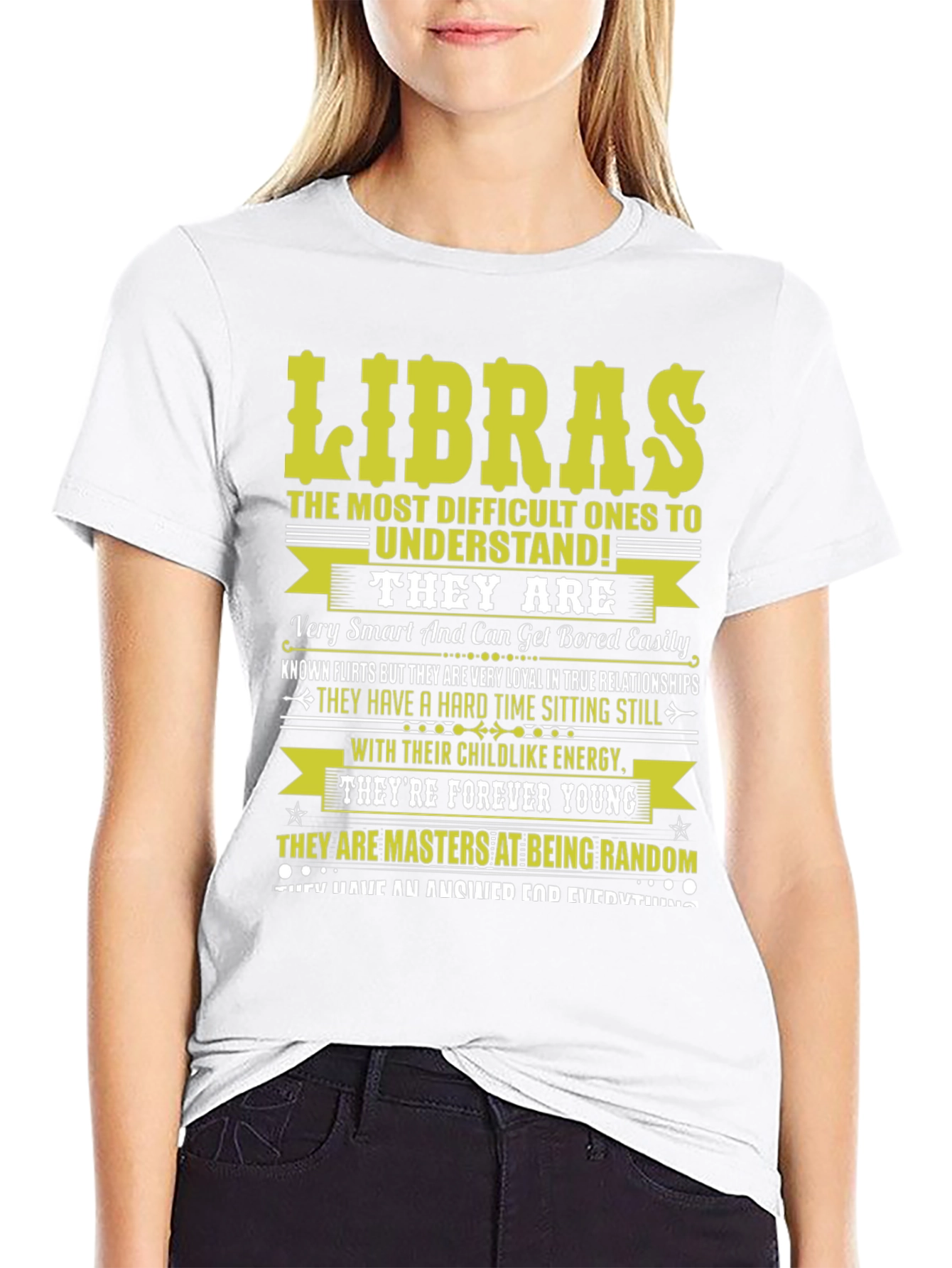 Libras Zodiac T-Shirt - Difficult to Understand