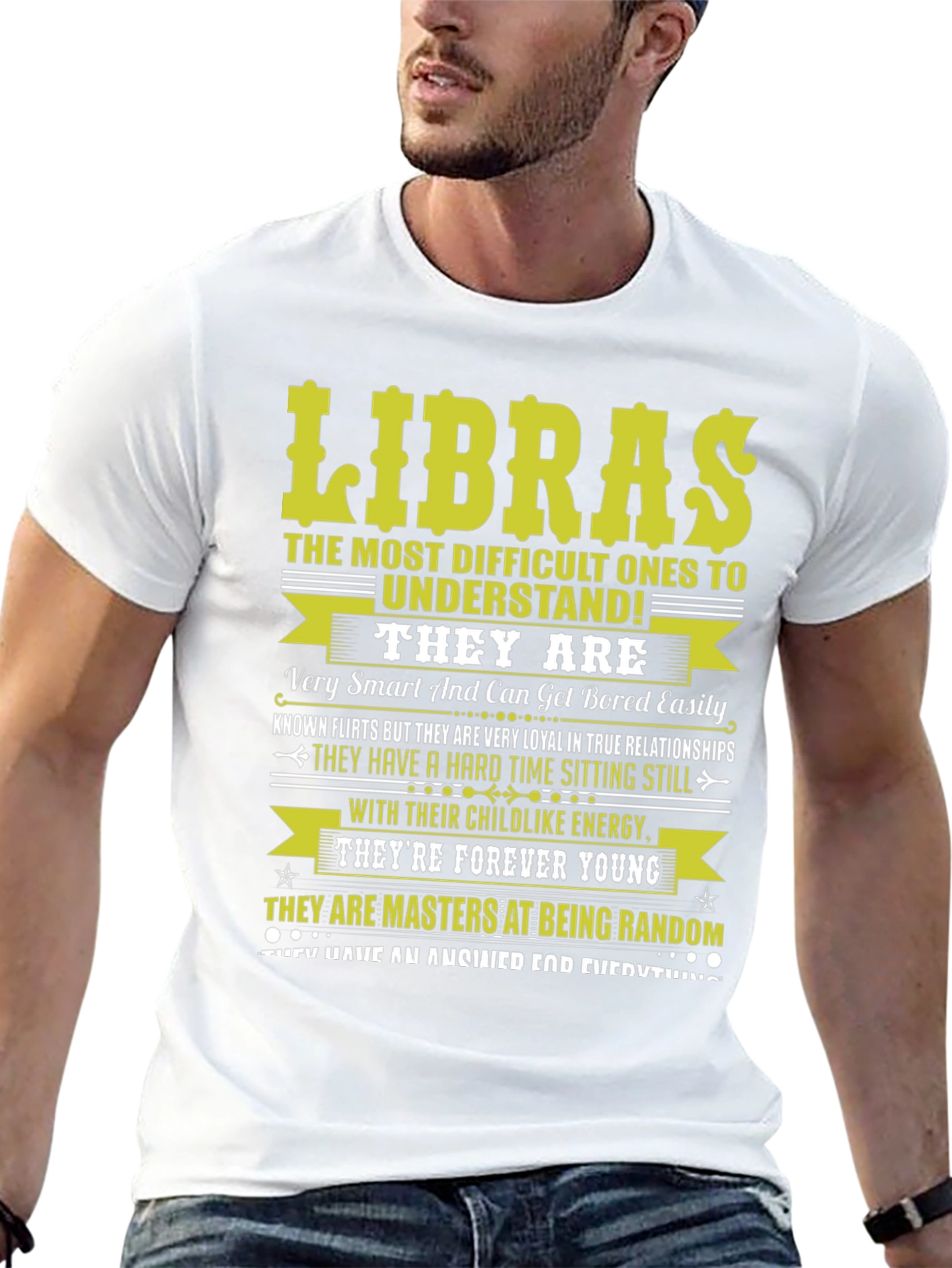 Libras Zodiac T-Shirt - Difficult to Understand