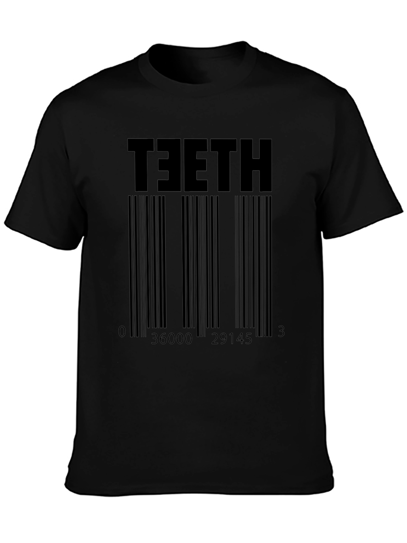 TEETH Barcode T-Shirt - Cool & Edgy Graphic Tee