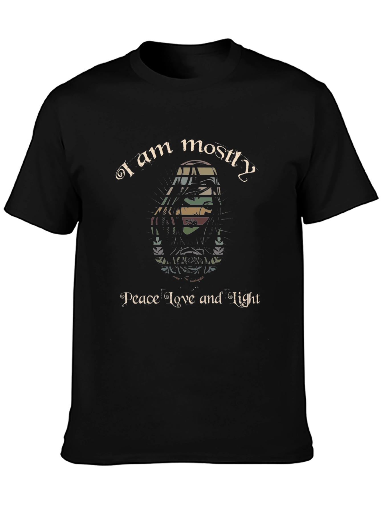 Peace Love and Light Graphic T-Shirt