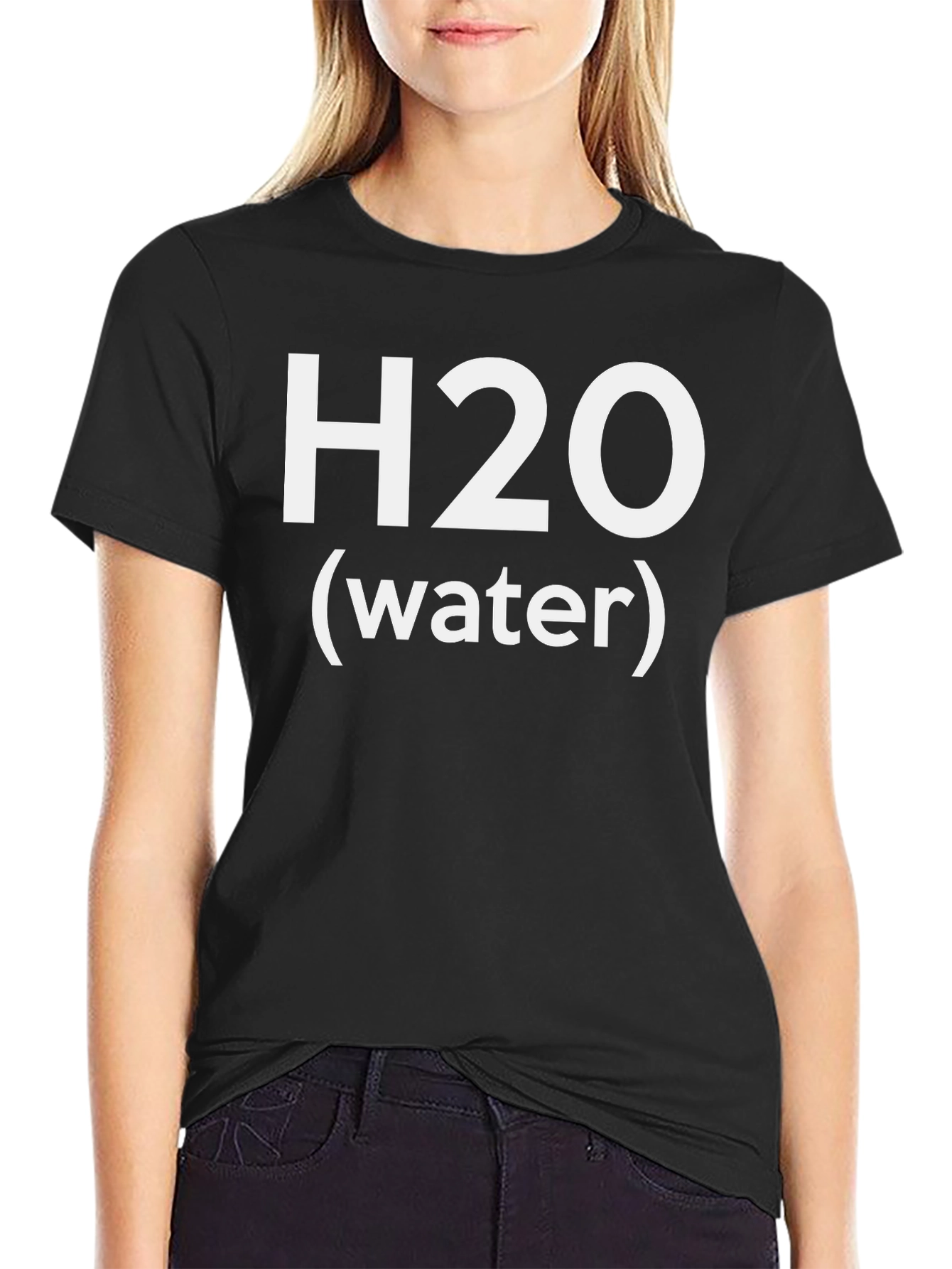 H2O Water Formula Graphic T-Shirt