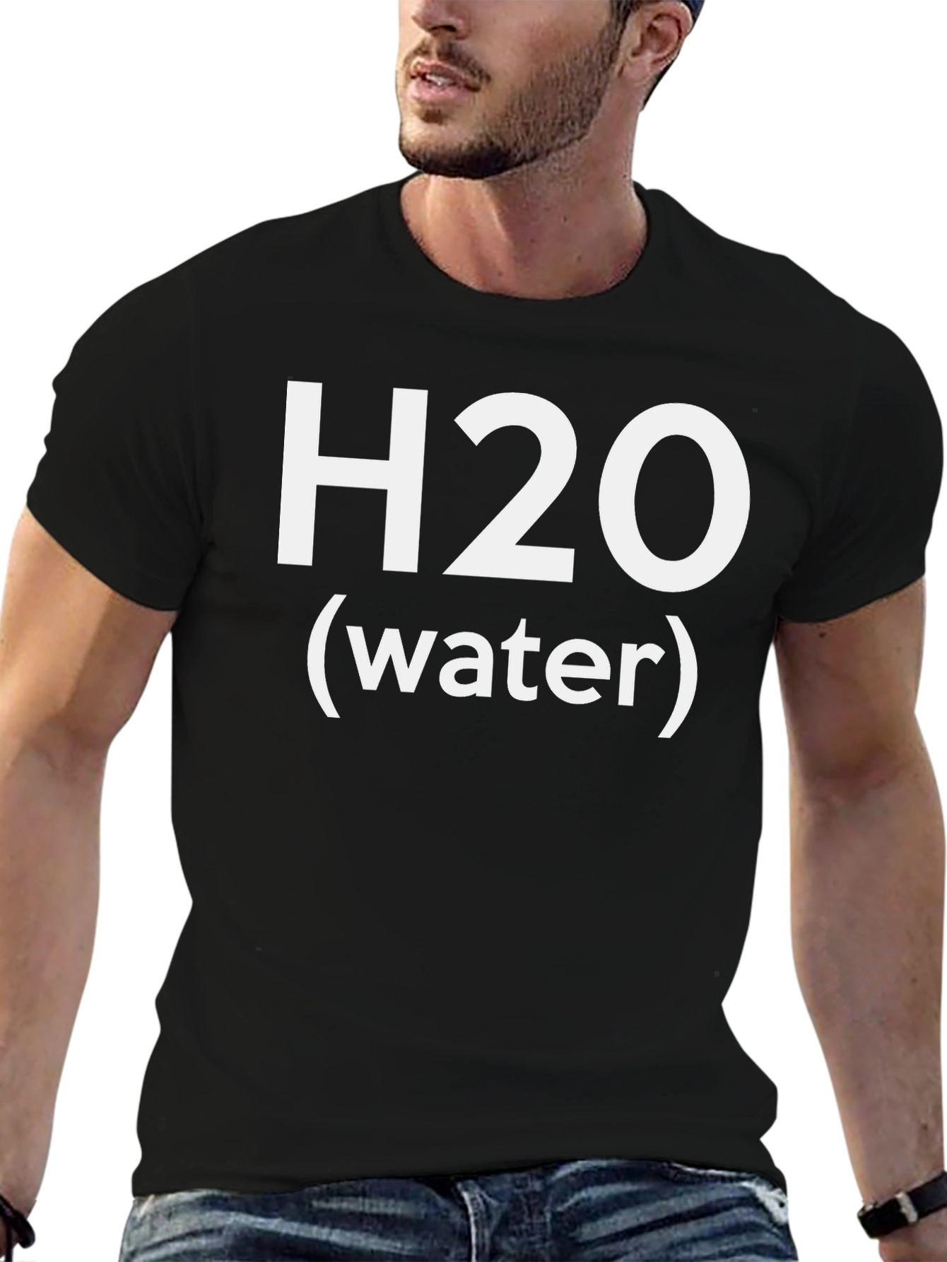 H2O Water Formula Graphic T-Shirt