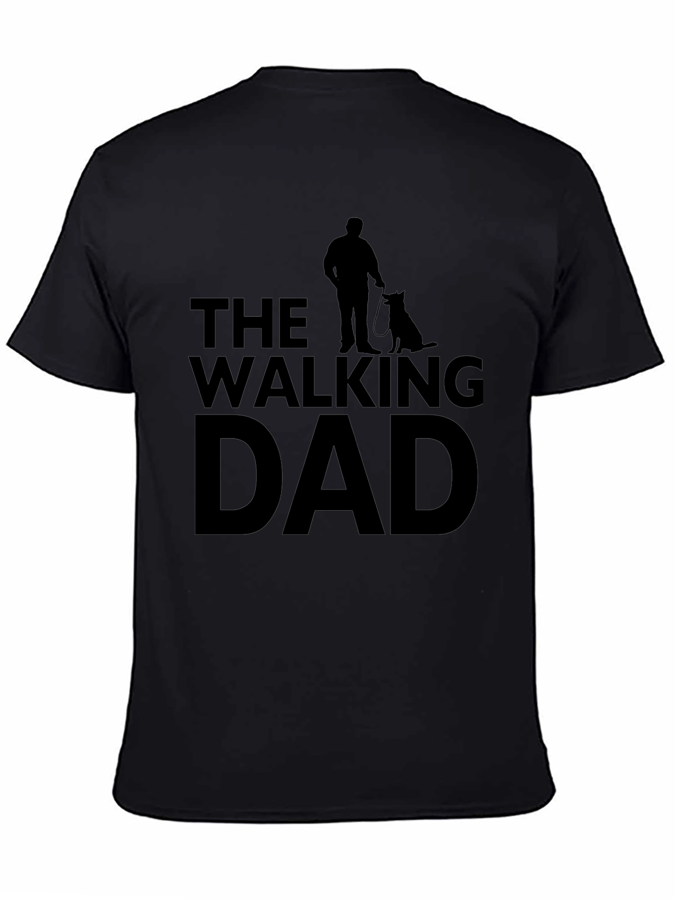The Walking Dad - Black T-Shirt